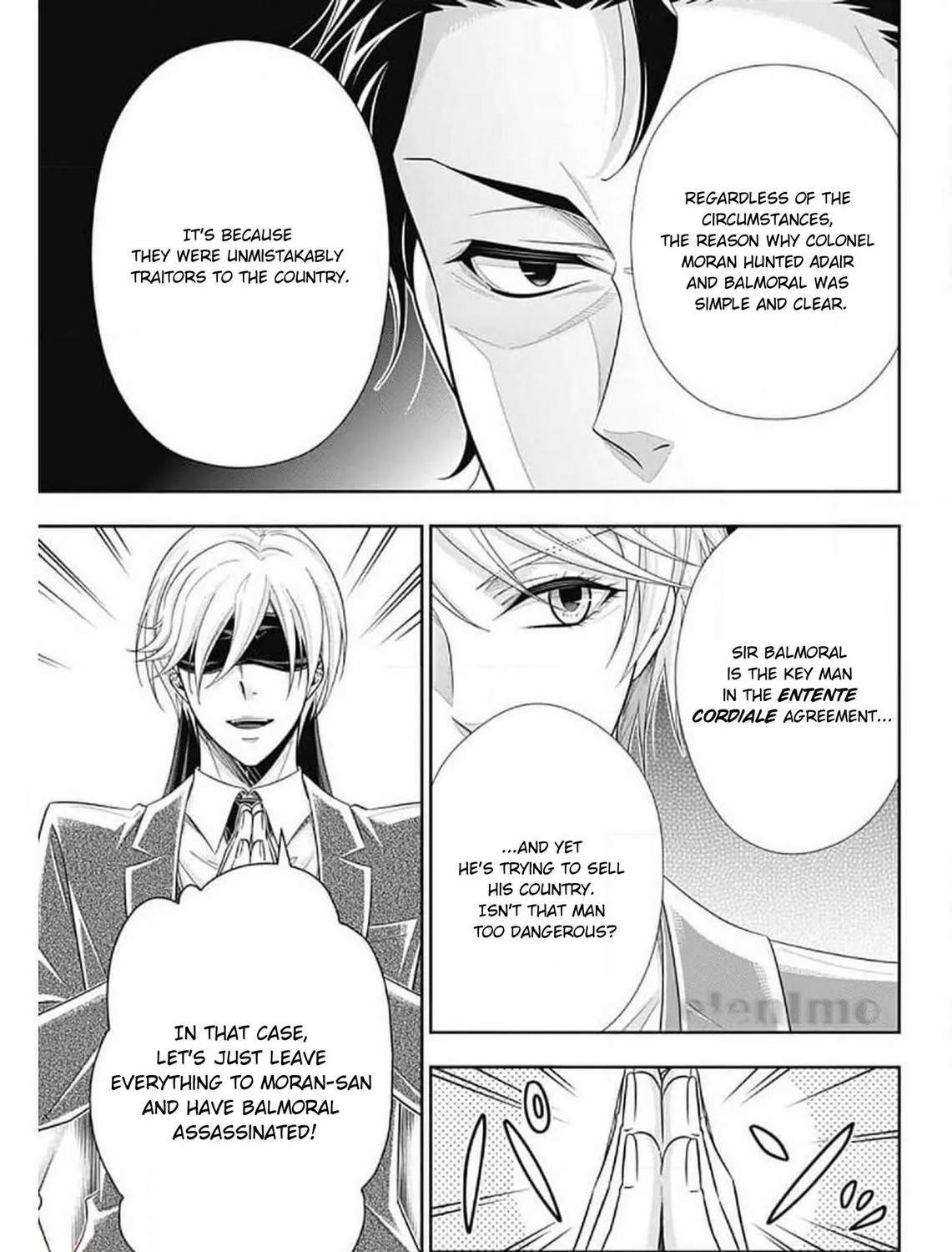 Read Yukoku no Moriarty chapter 58 image 20 on Lezhin