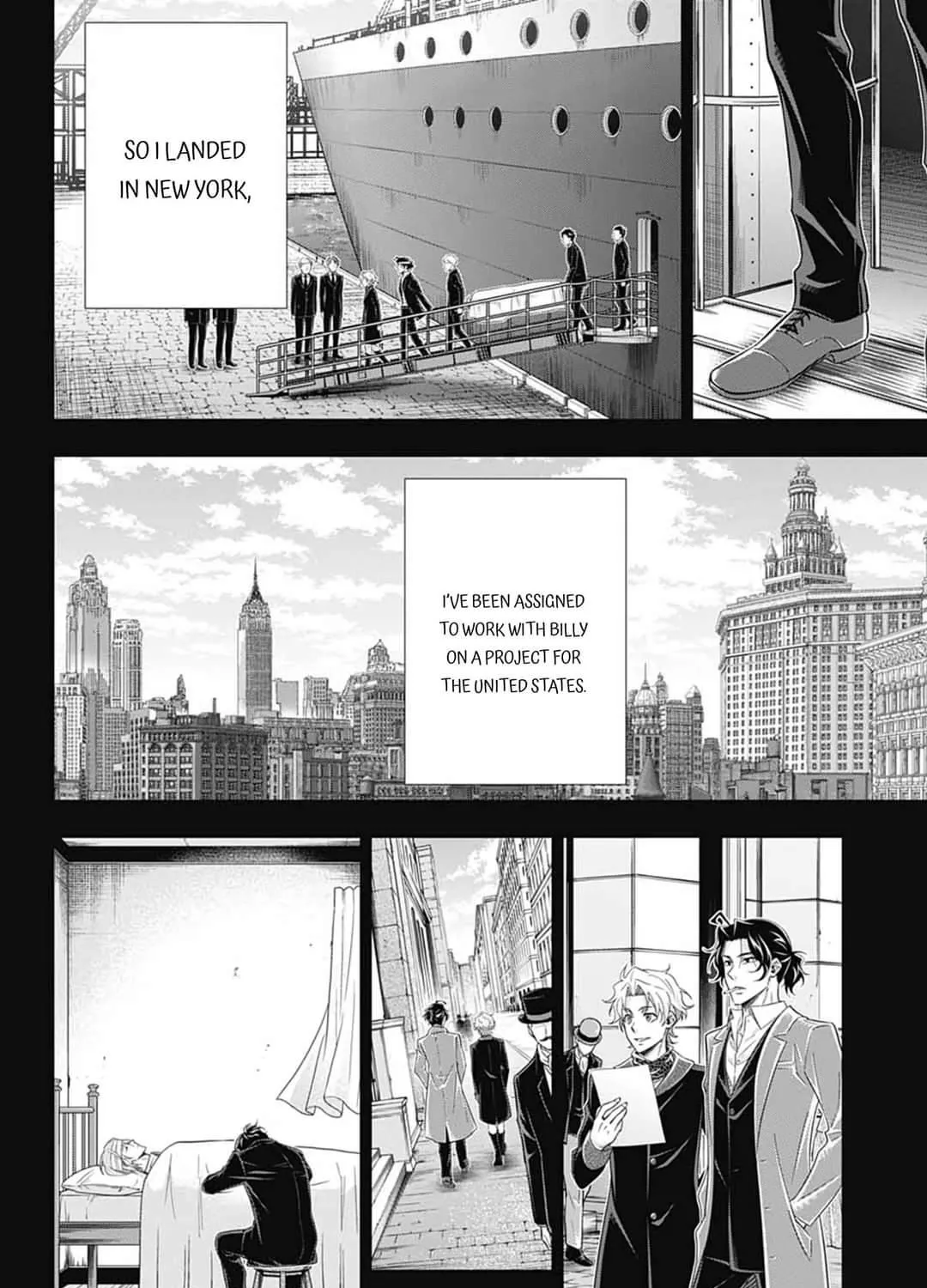 Read Yukoku no Moriarty chapter 59 image 43 on Lezhin