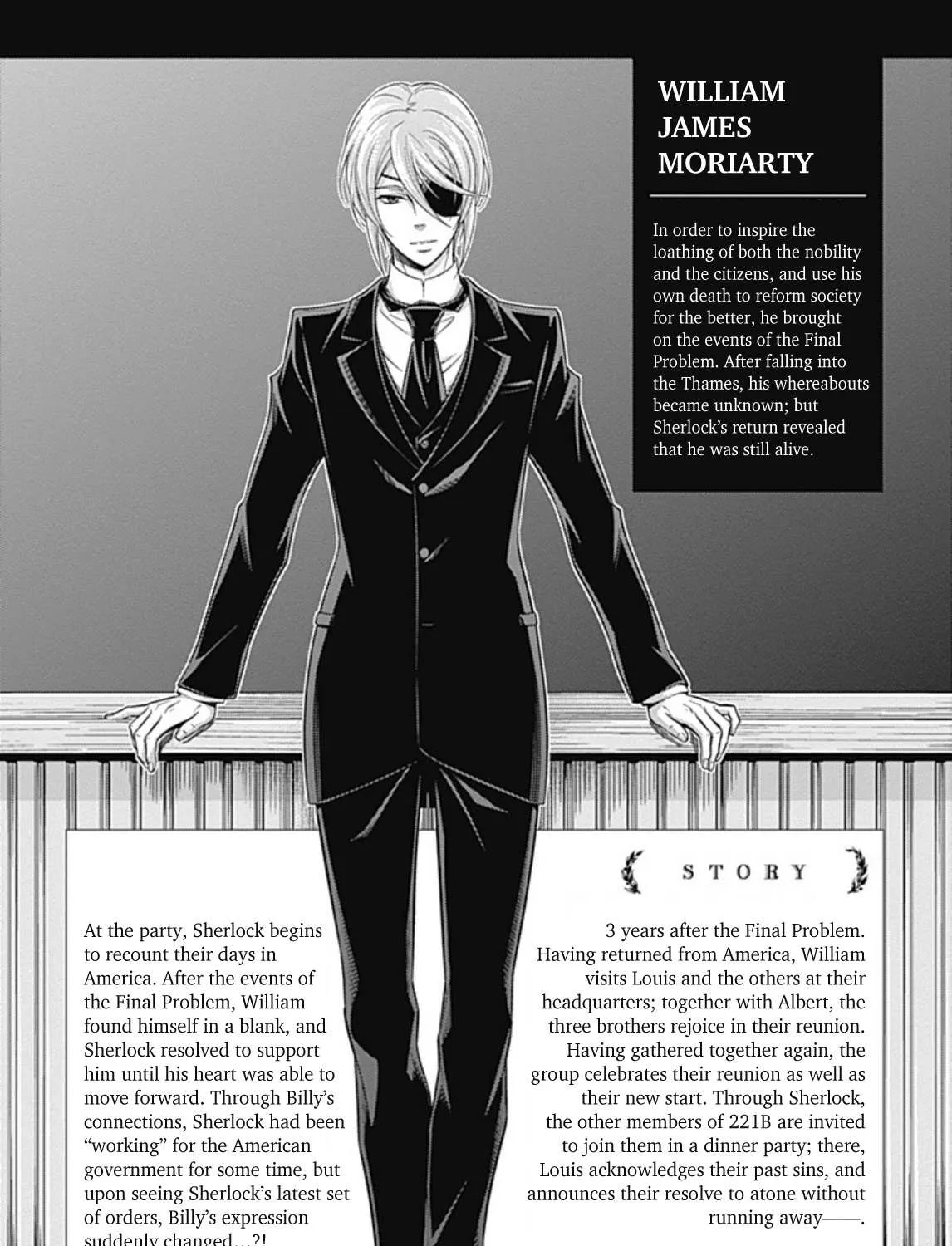 Read Yukoku no Moriarty chapter 72.5 image 8 on Lezhin