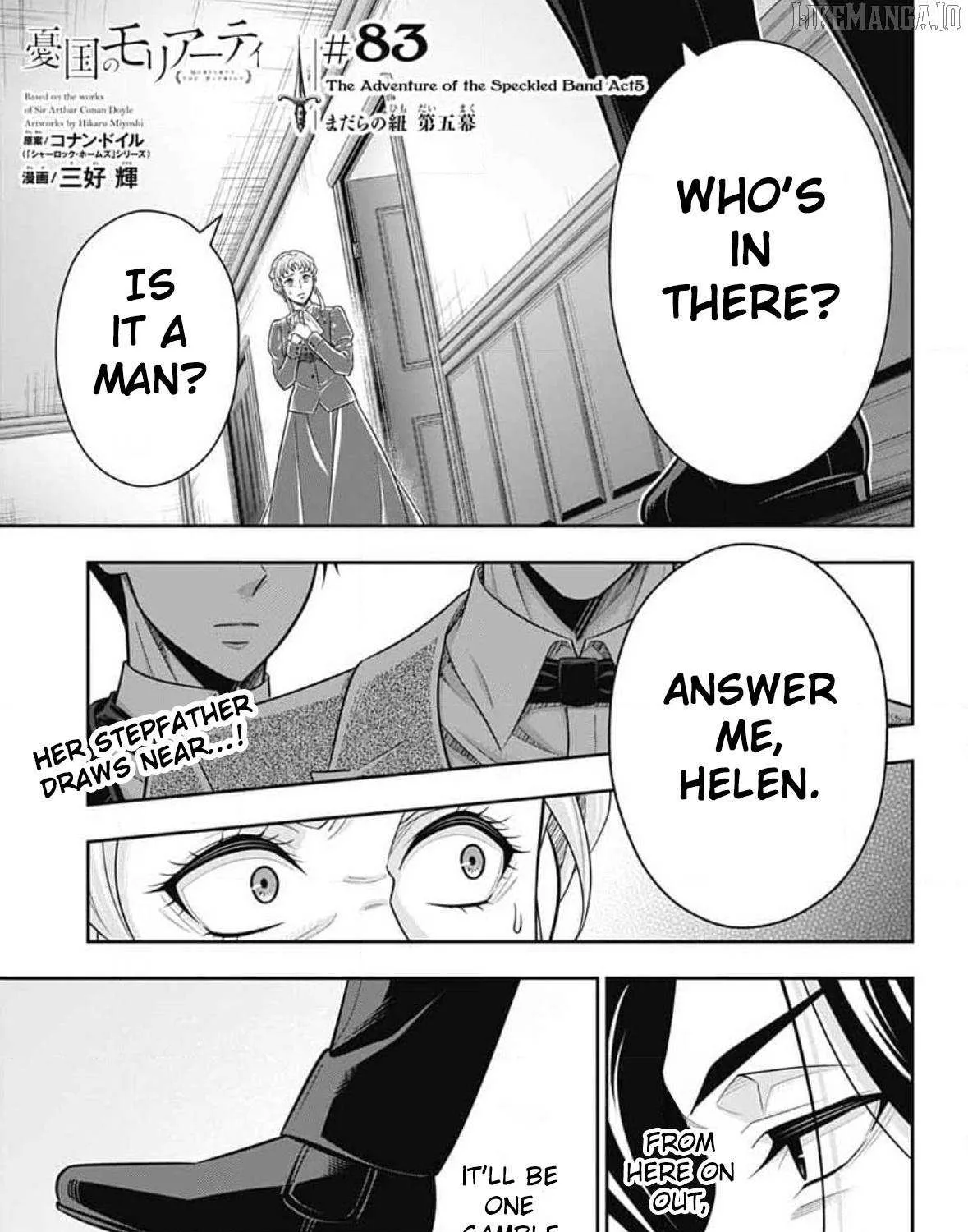 Read Yukoku no Moriarty chapter 83 image 1 on Lezhin