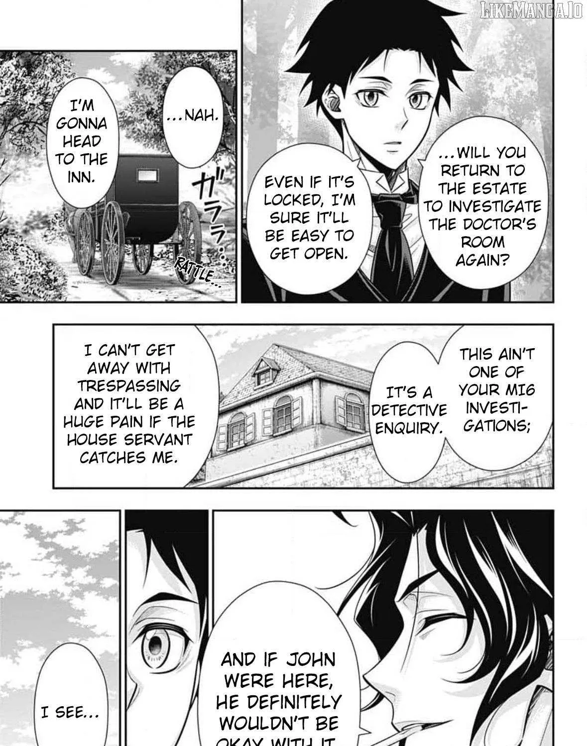 Read Yukoku no Moriarty chapter 83 image 29 on Lezhin