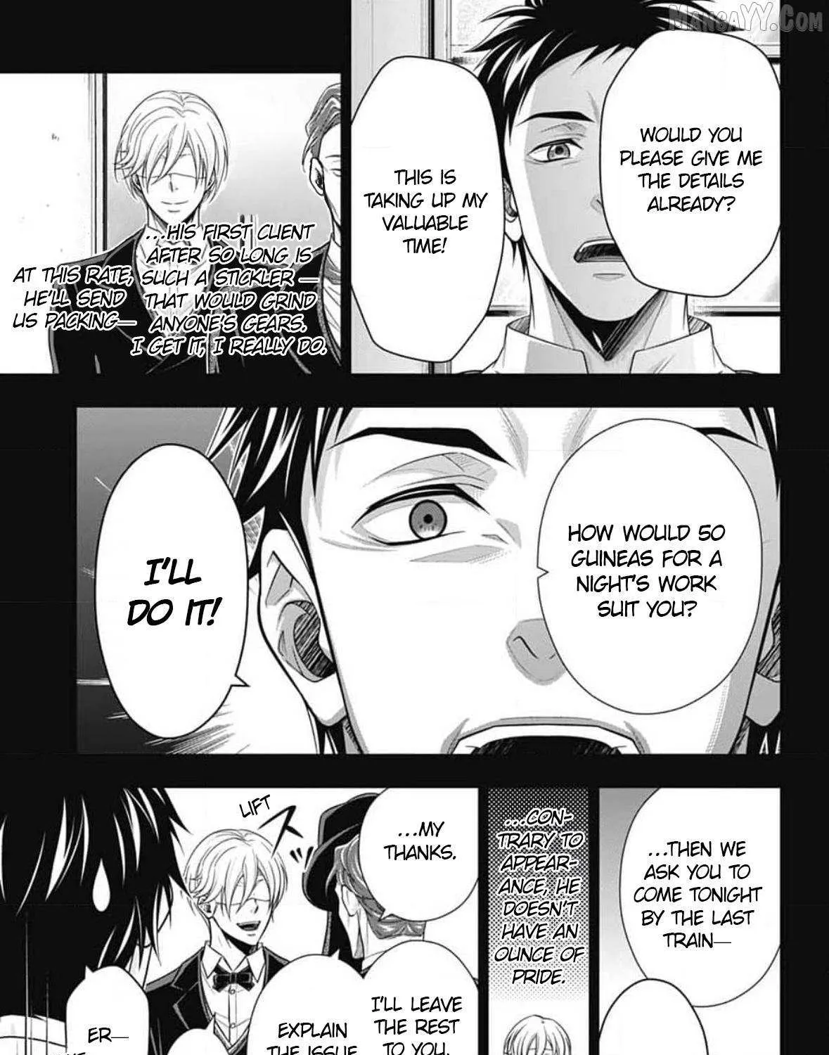 Read Yukoku no Moriarty chapter 85 image 58 on Lezhin