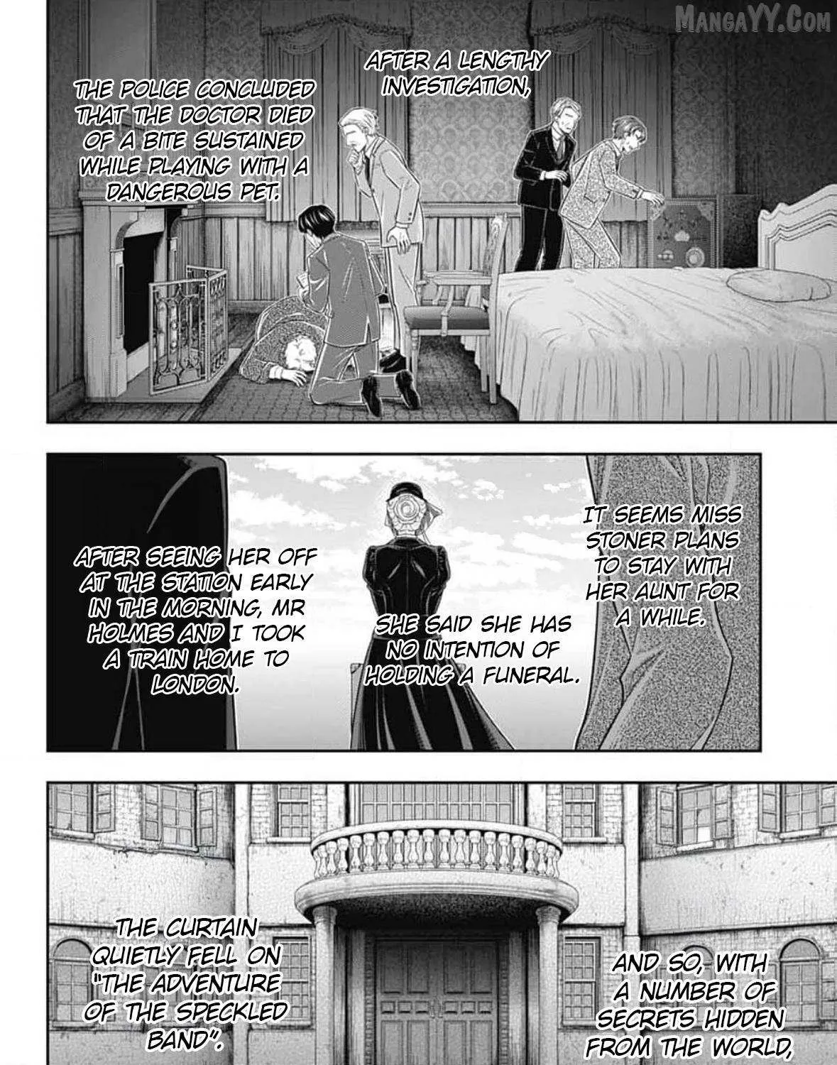 Read Yukoku no Moriarty chapter 85 image 8 on Lezhin