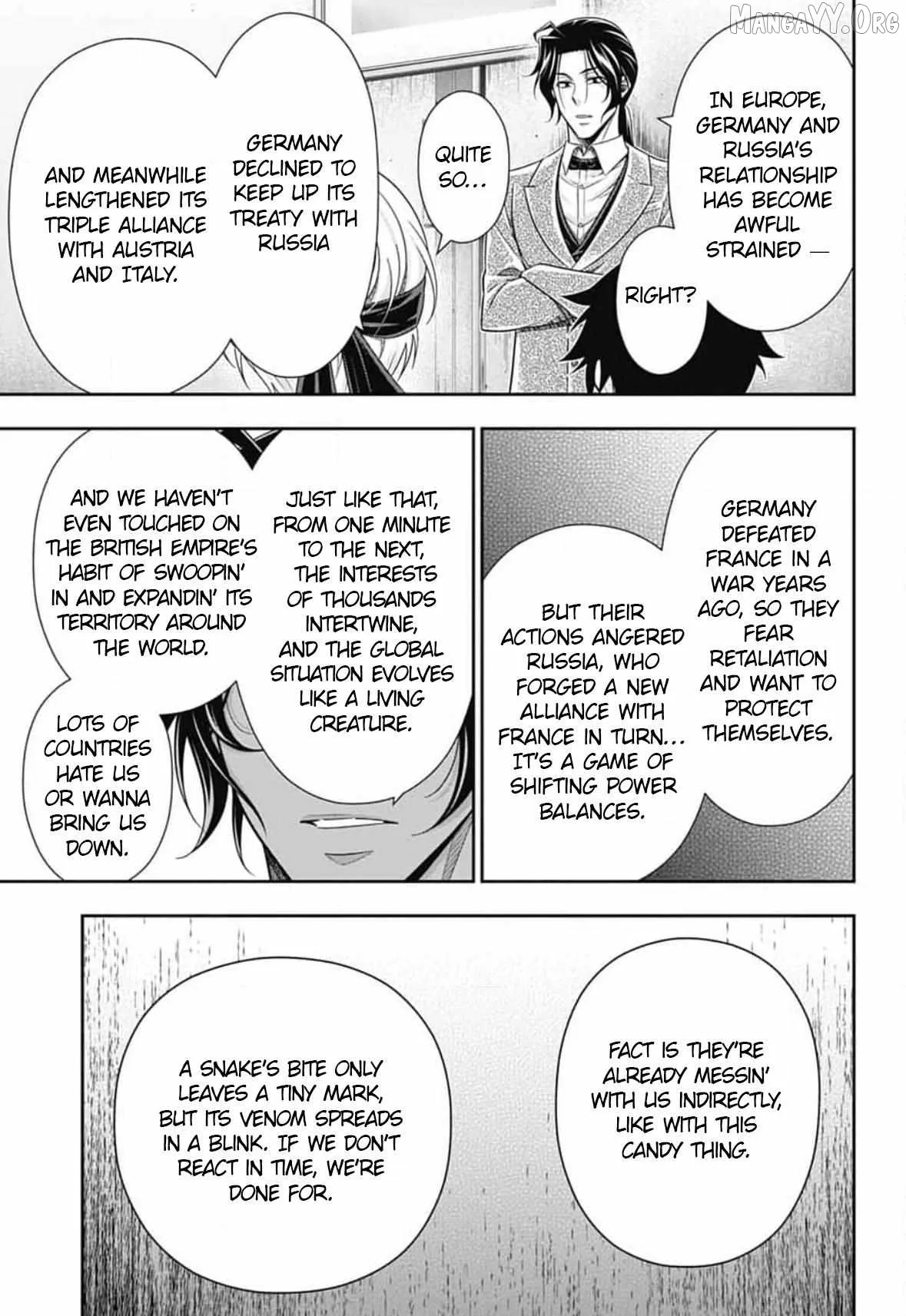Read Yukoku no Moriarty chapter 88 image 10 on Lezhin