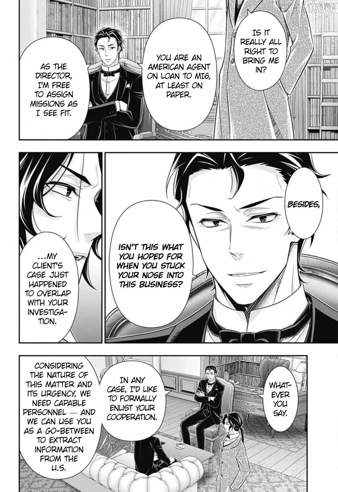 Read Yukoku no Moriarty chapter 88 image 13 on Lezhin
