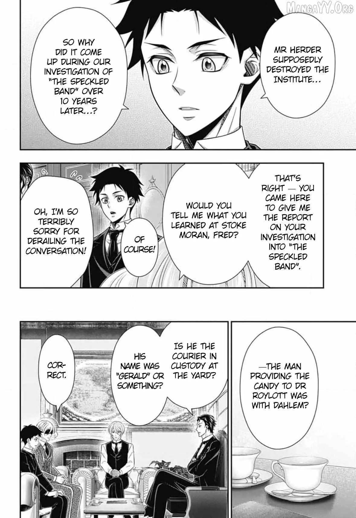 Read Yukoku no Moriarty chapter 88 image 5 on Lezhin