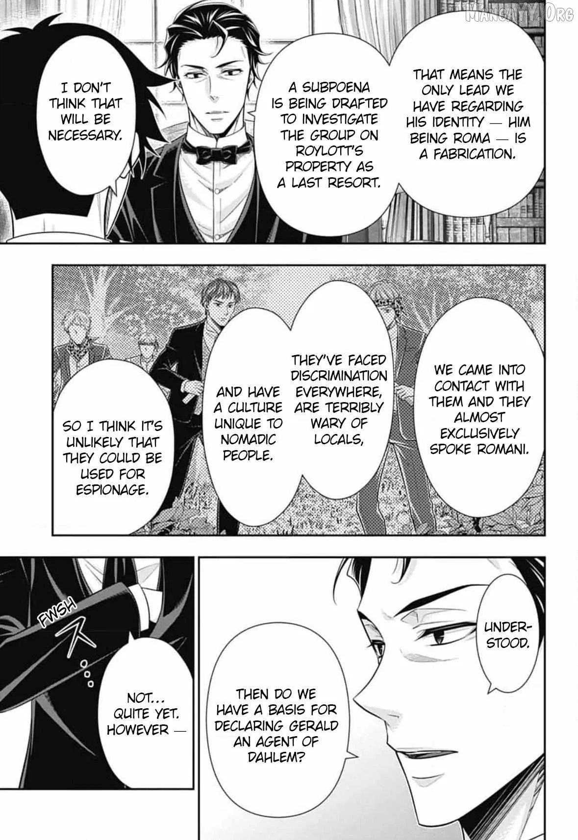 Read Yukoku no Moriarty chapter 88 image 6 on Lezhin
