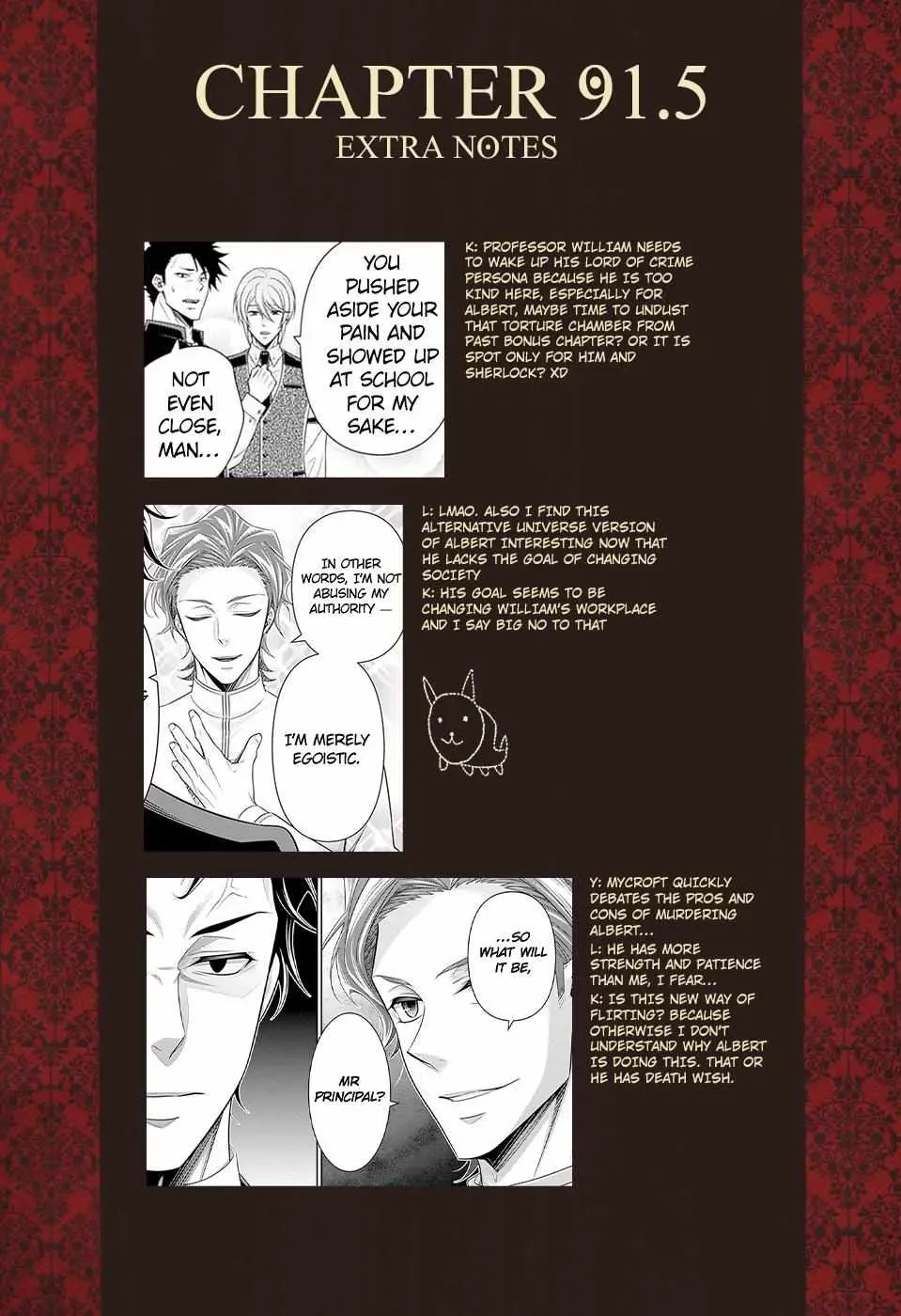 Read Yukoku no Moriarty chapter 91.6 image 9 on Lezhin