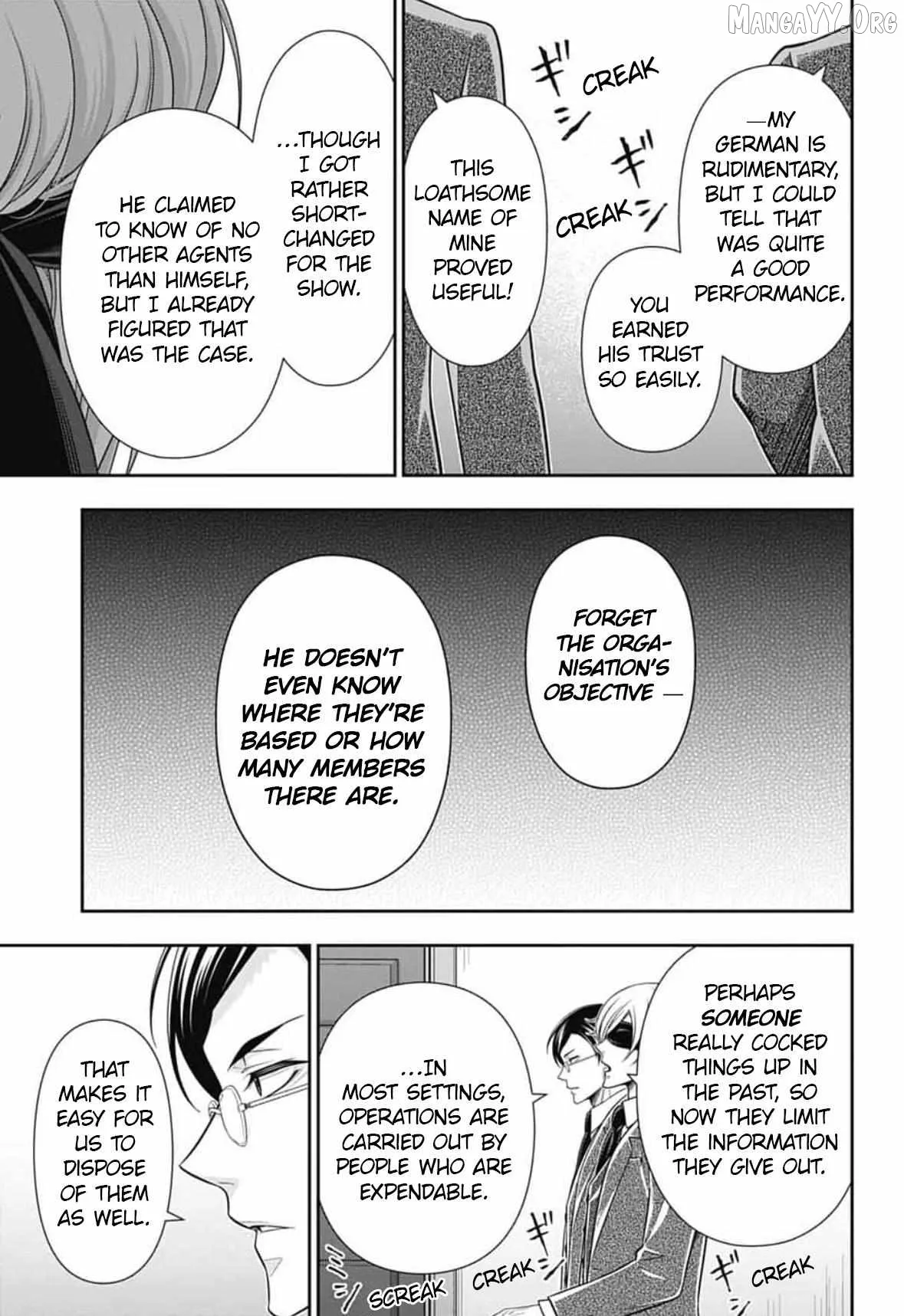 Read Yukoku no Moriarty chapter 91 image 13 on Lezhin