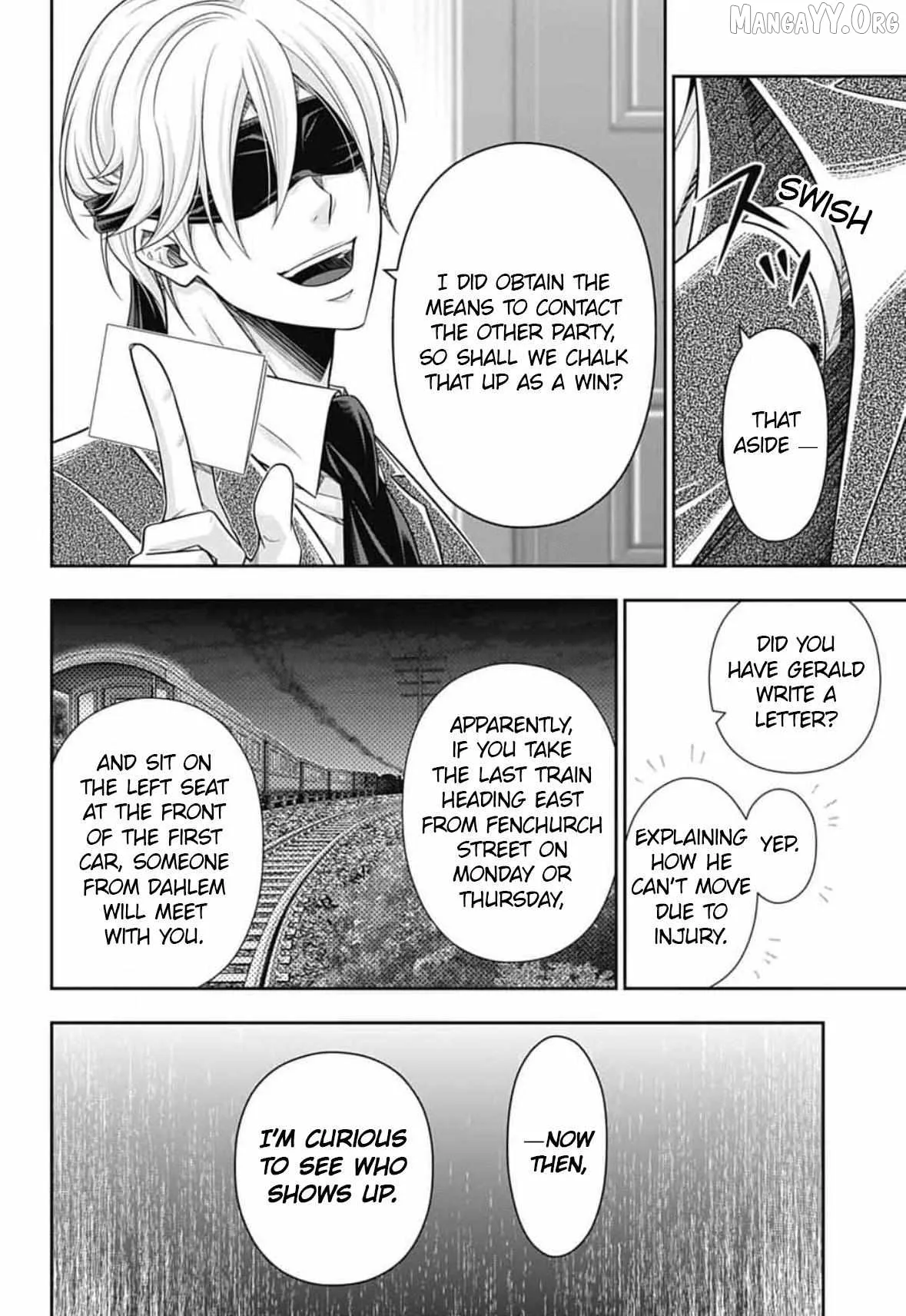 Read Yukoku no Moriarty chapter 91 image 14 on Lezhin