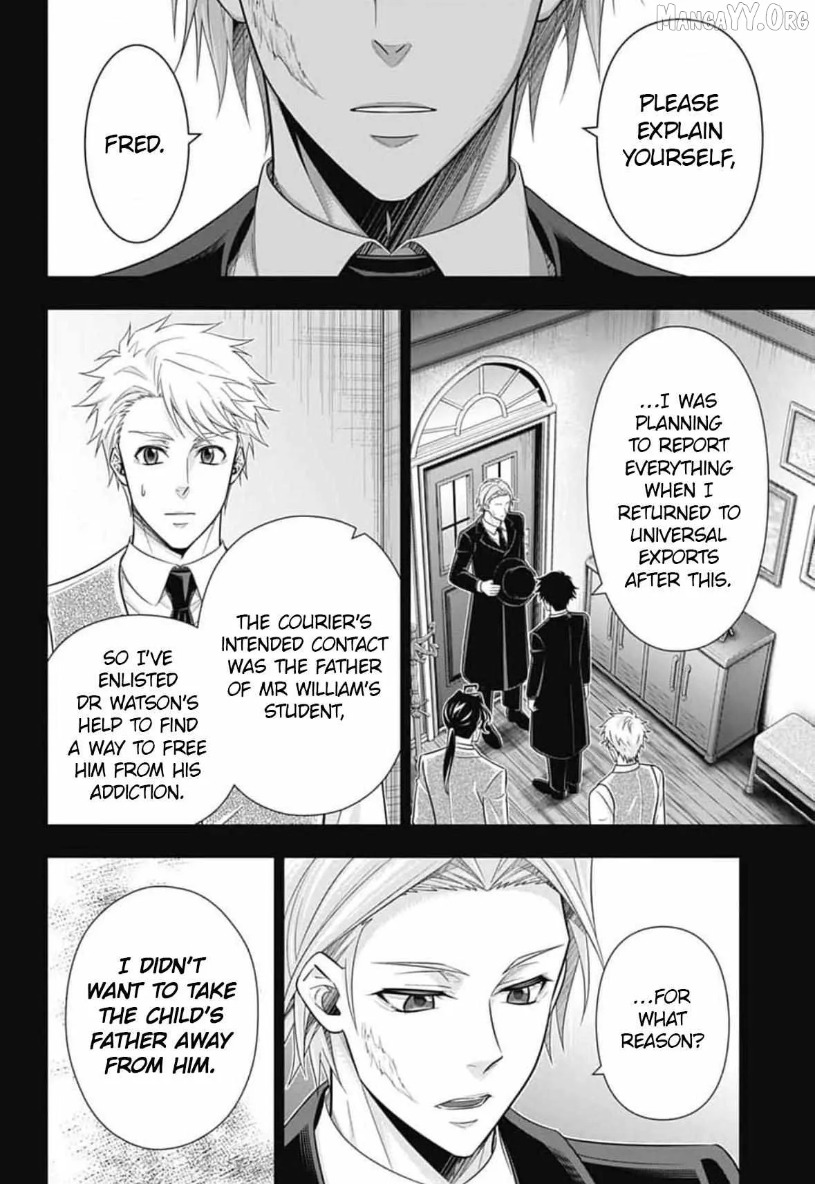 Read Yukoku no Moriarty chapter 91 image 16 on Lezhin