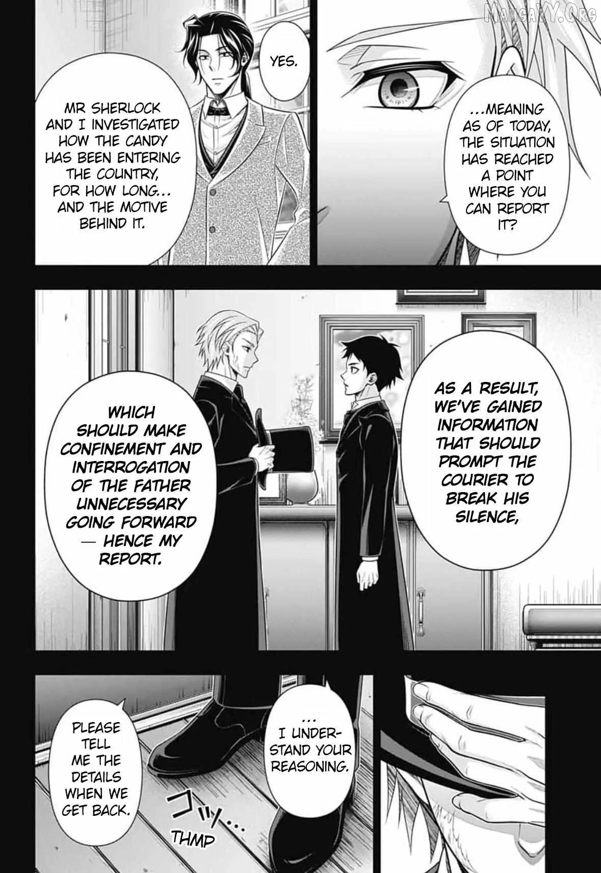 Read Yukoku no Moriarty chapter 91 image 18 on Lezhin