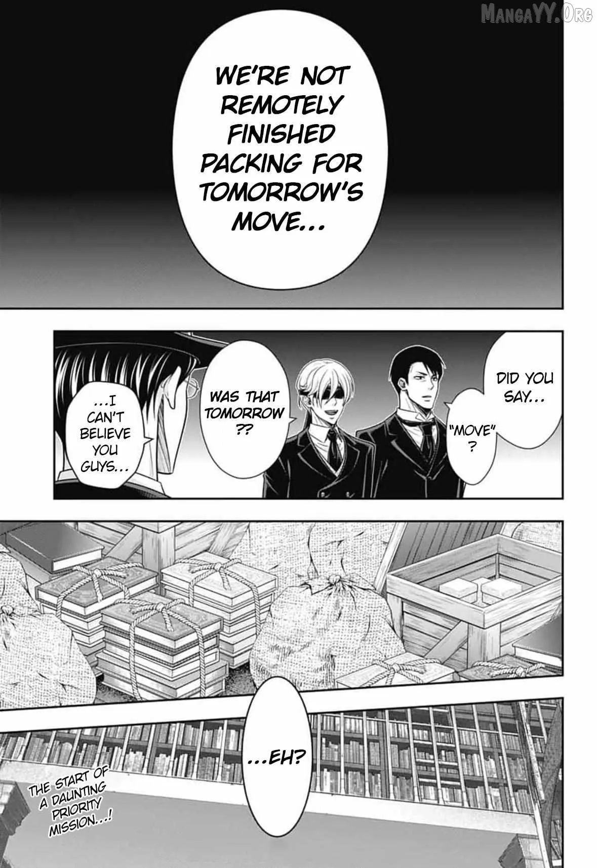 Read Yukoku no Moriarty chapter 91 image 35 on Lezhin