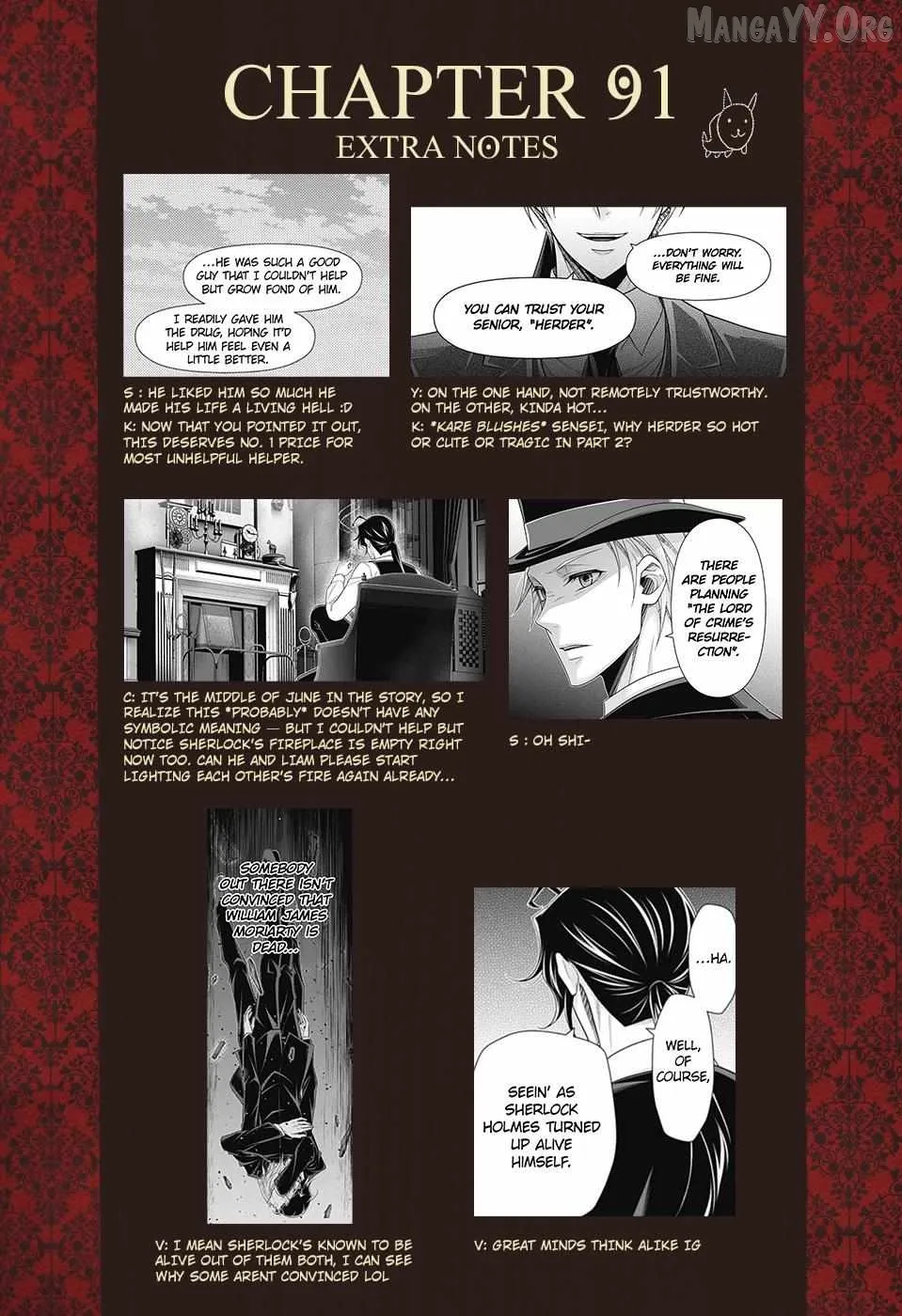 Read Yukoku no Moriarty chapter 91 image 36 on Lezhin