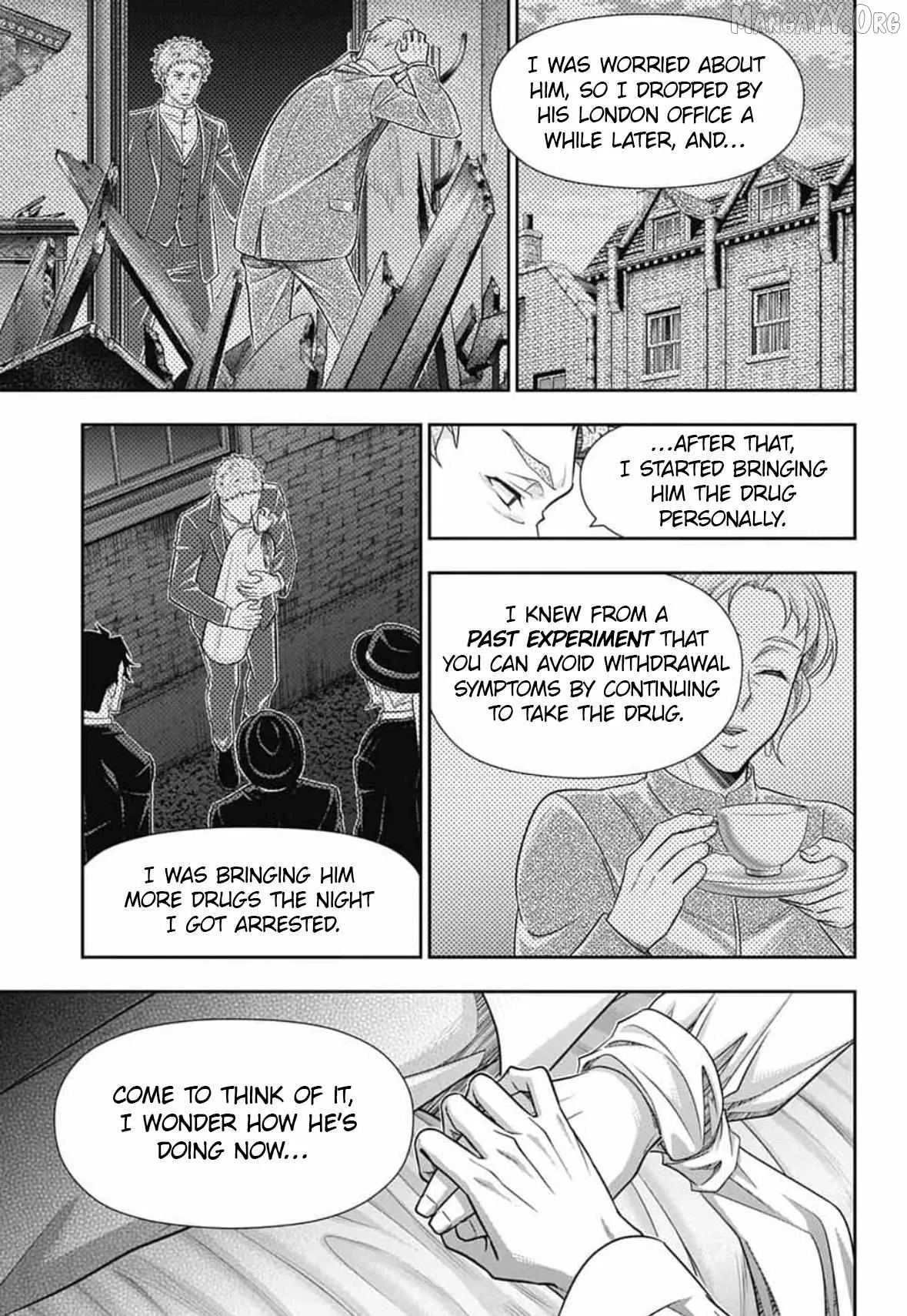 Read Yukoku no Moriarty chapter 91 image 7 on Lezhin