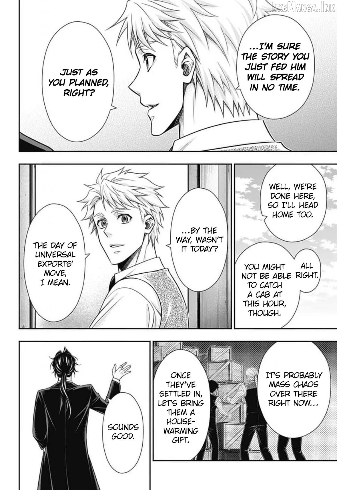 Read Yukoku no Moriarty chapter 93 image 12 on Lezhin