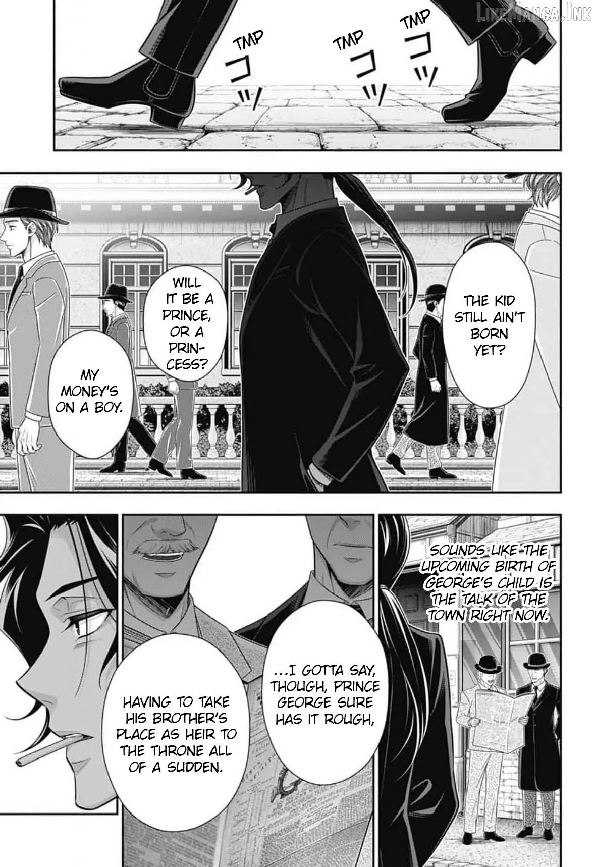 Read Yukoku no Moriarty chapter 93 image 13 on Lezhin