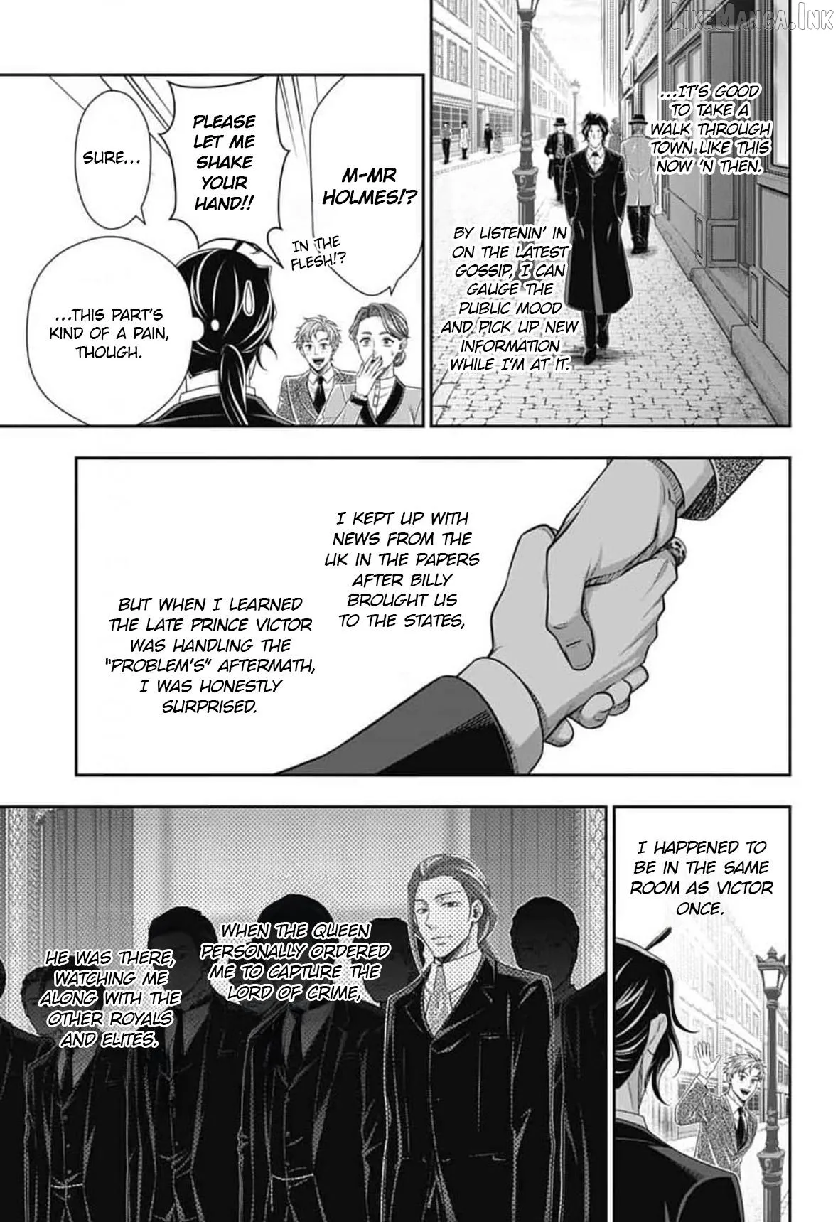 Read Yukoku no Moriarty chapter 93 image 17 on Lezhin