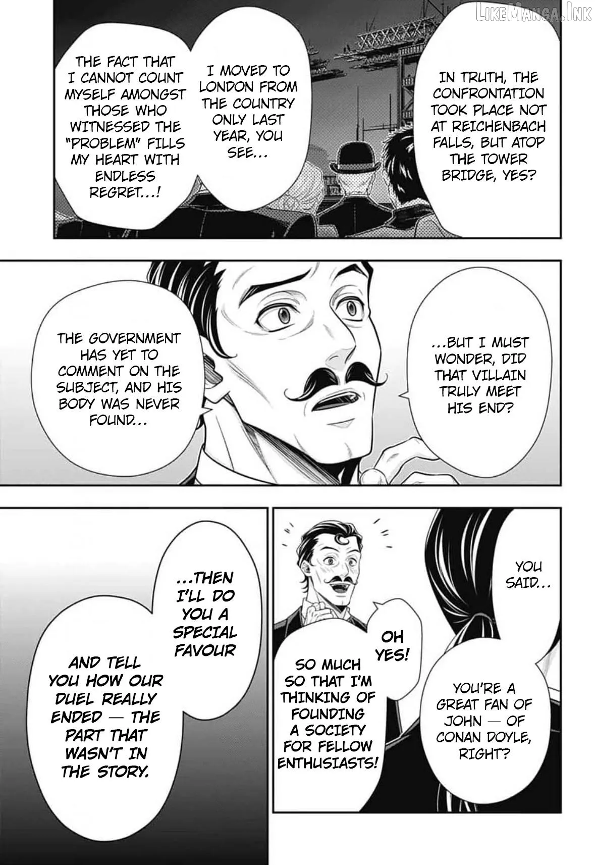 Read Yukoku no Moriarty chapter 93 image 7 on Lezhin