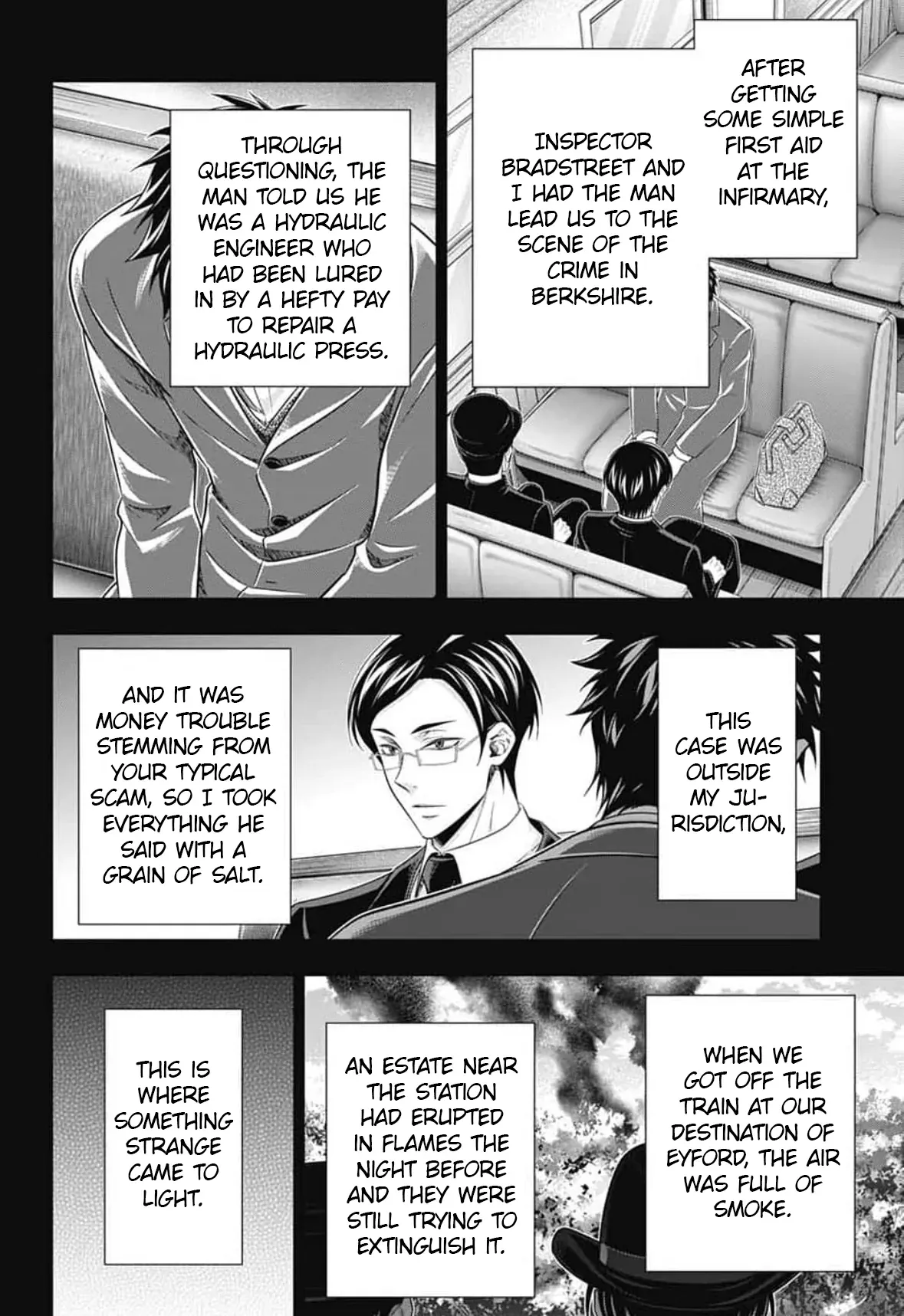 Read Yukoku no Moriarty chapter 94 image 28 on Lezhin