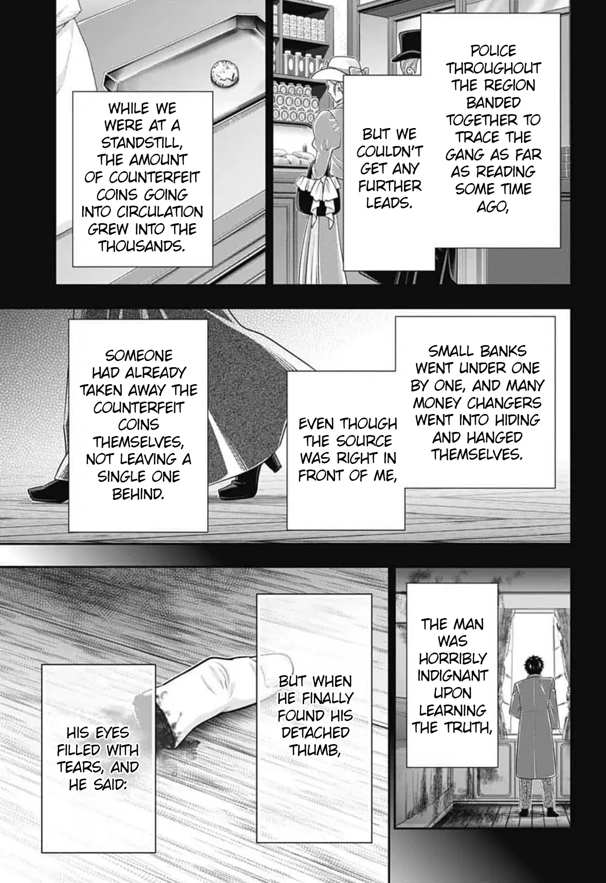 Read Yukoku no Moriarty chapter 94 image 31 on Lezhin