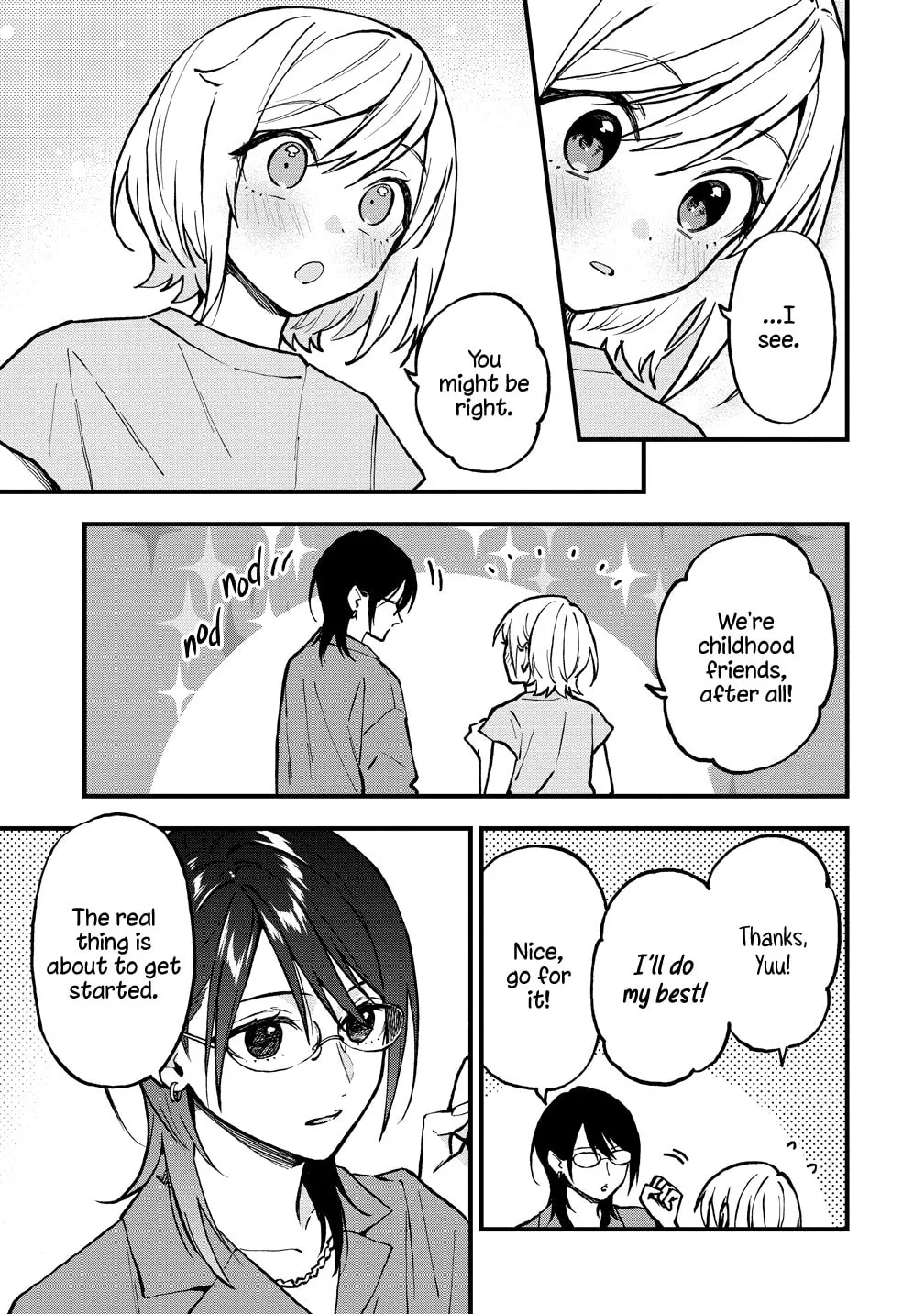 Yume de Furarete Hajimaru Yuri Chapter 45 page 8 - 