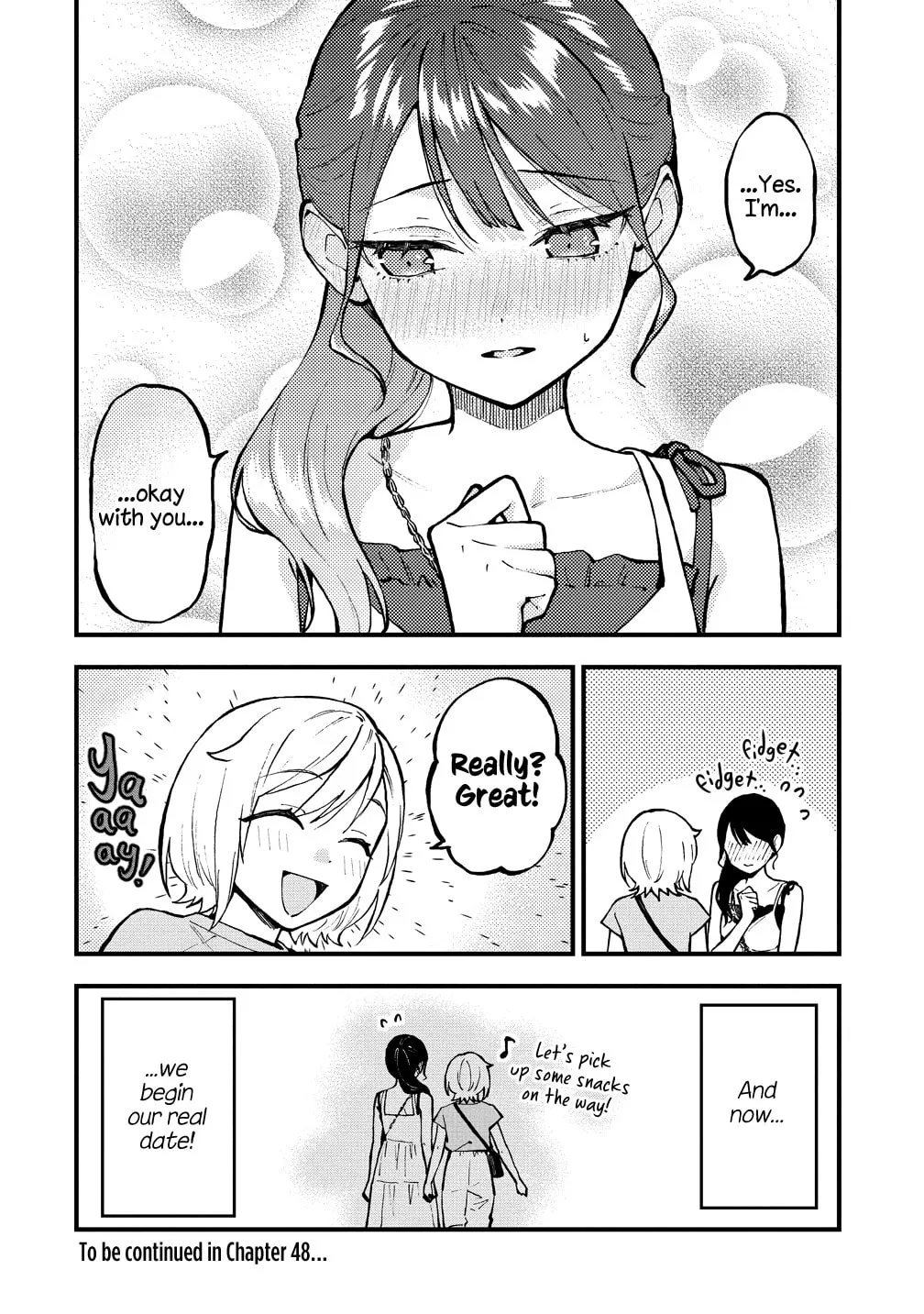 Yume de Furarete Hajimaru Yuri Chapter 47 page 8 - 