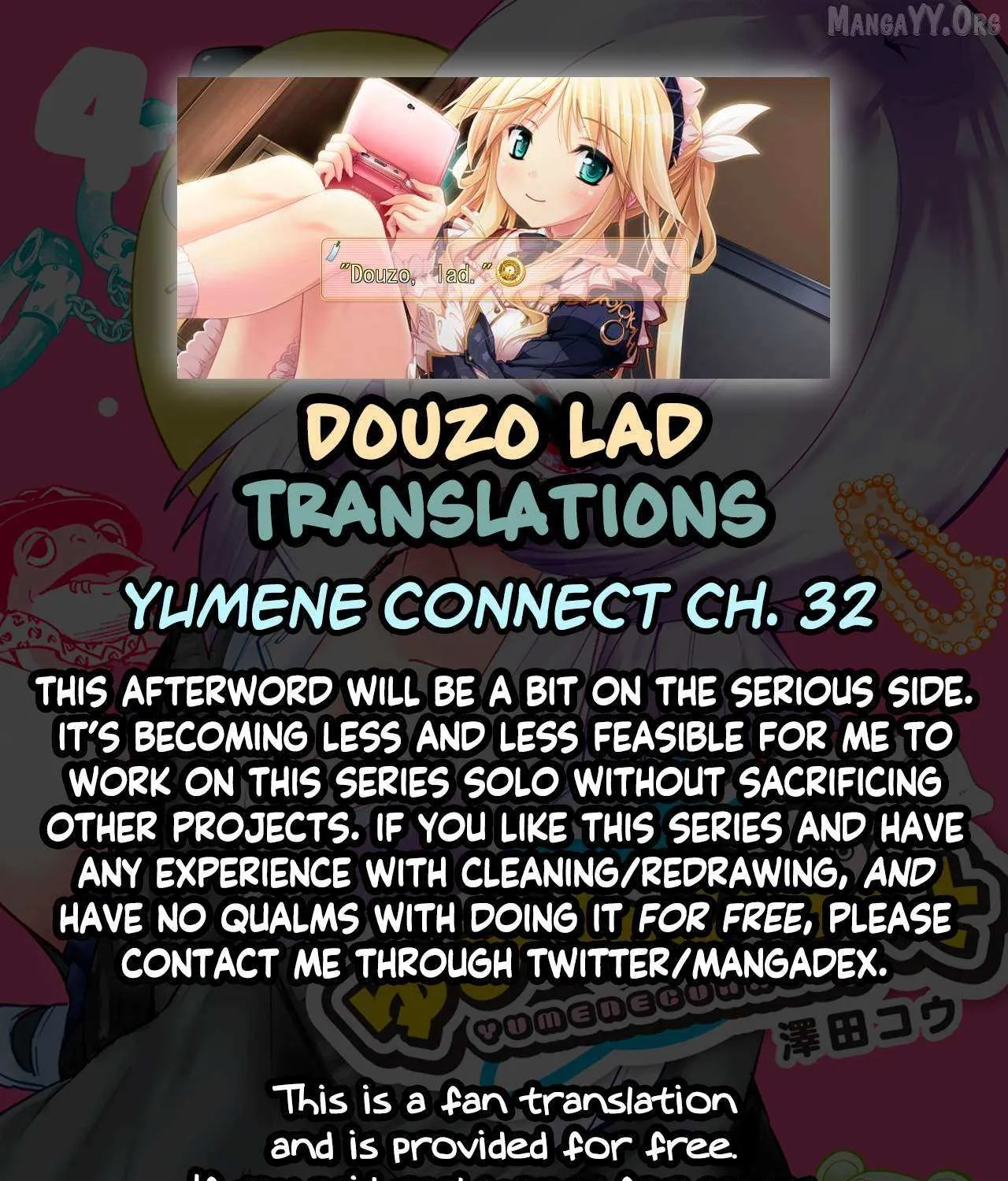 Read Yumene Connect chapter 32 image 40 on Lezhin