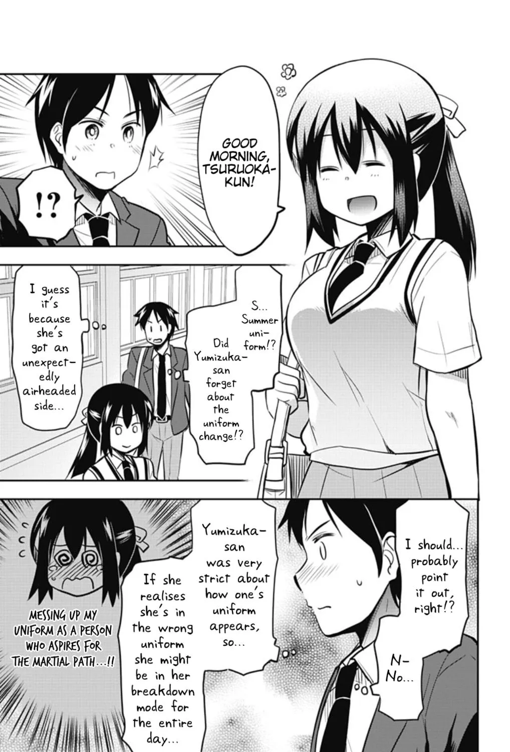 Yumizuka Iroha wa Tejun ga Daiji! Chapter 35 page 5 - 