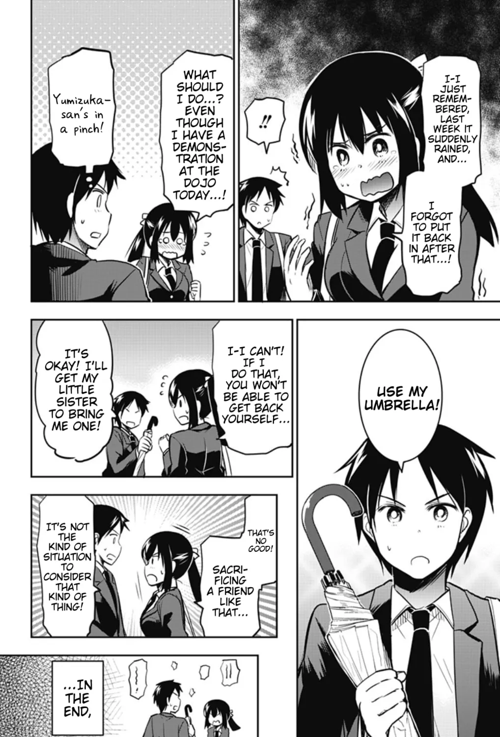 Yumizuka Iroha wa Tejun ga Daiji! Chapter 37 page 3 - 