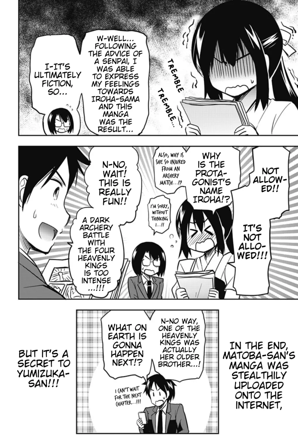 Yumizuka Iroha wa Tejun ga Daiji! Chapter 44 page 15 - 