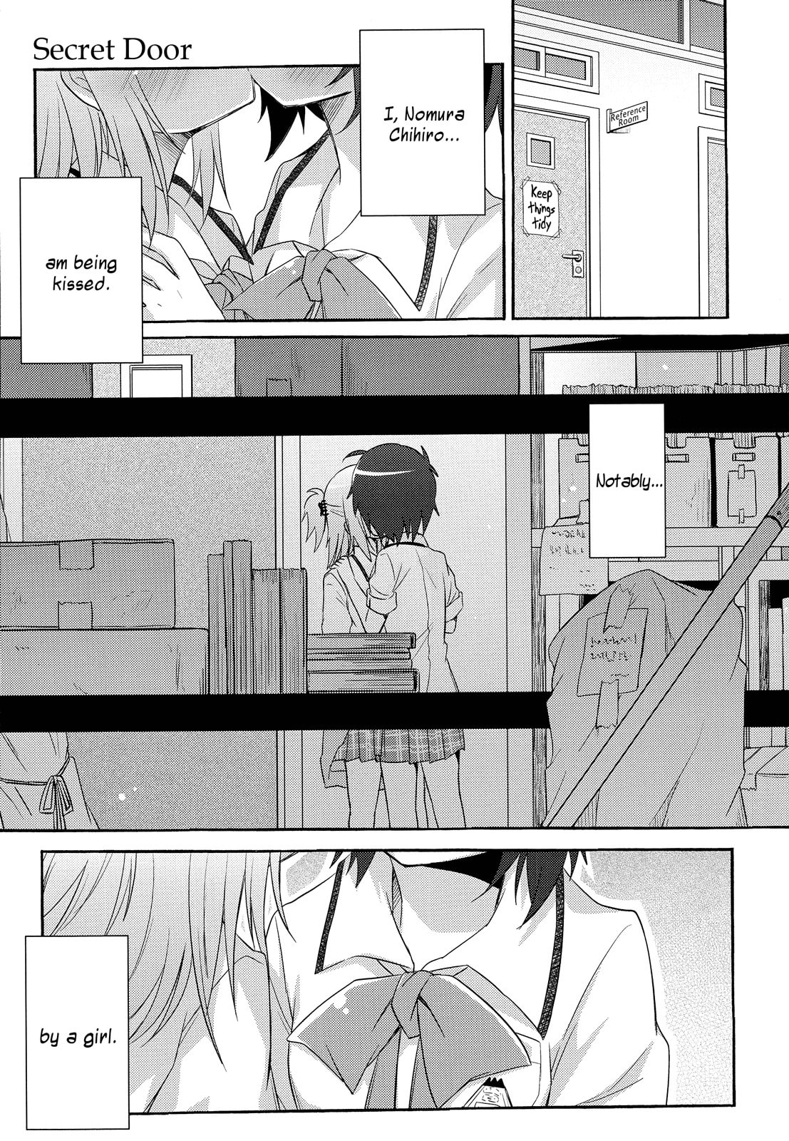 Read Yuri Anthology Dolce (Anthology) chapter 1 image 1 on Lezhin