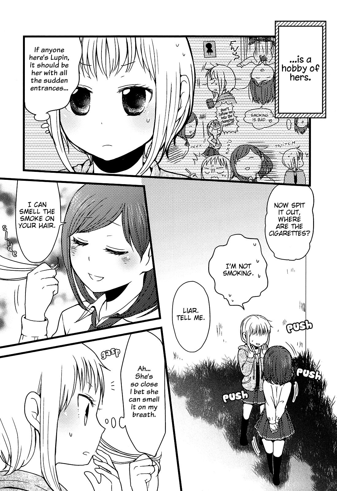 Read Yuri Anthology Dolce (Anthology) chapter 3 image 4 on Lezhin