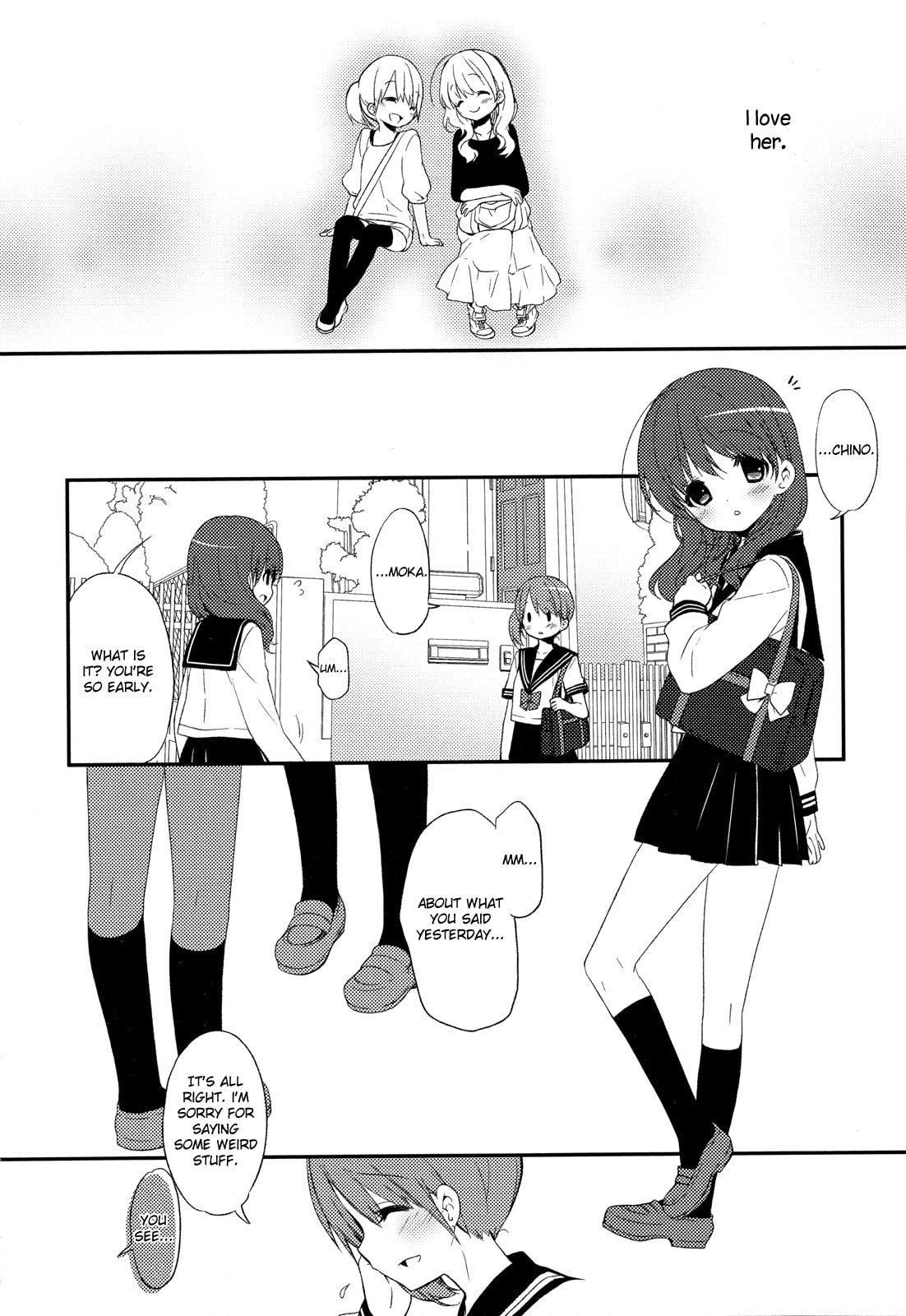 Read Yuri Anthology Dolce (Anthology) chapter 7 image 10 on Lezhin