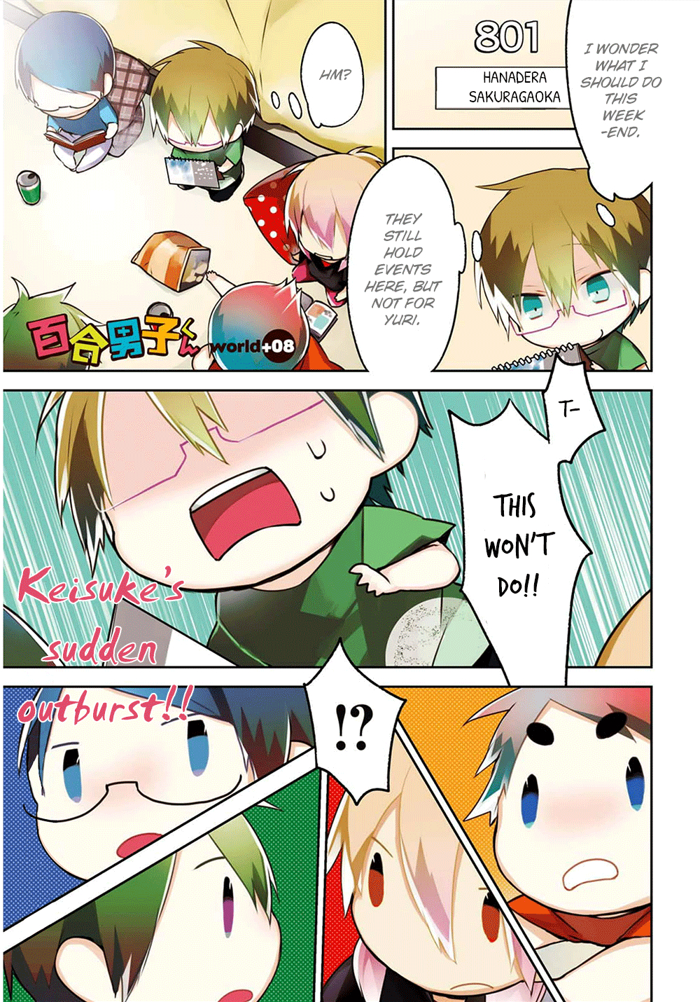 Read Yuri Danshi-kun chapter 8 image 1 on Lezhin
