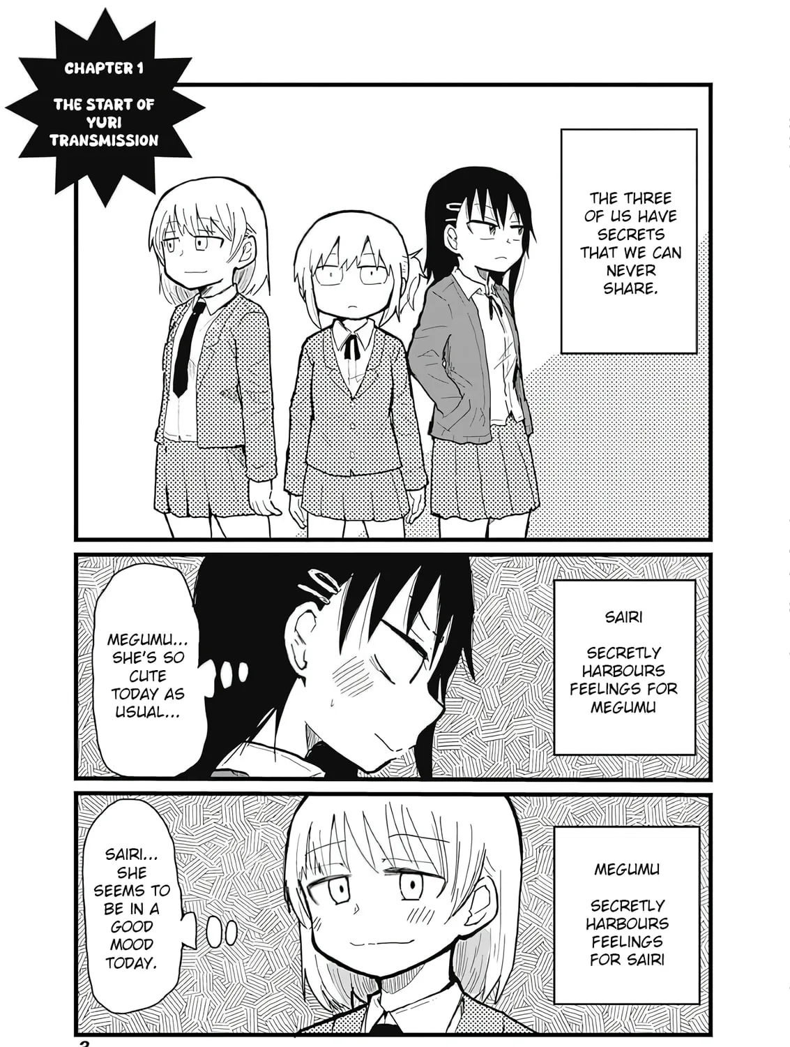 Yuri ni Hasamarete, Esper! Chapter 1 page 6 - 