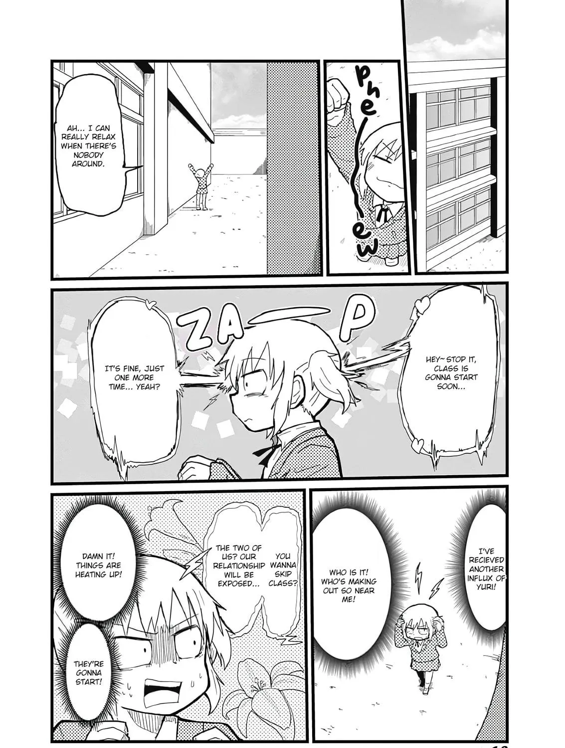Yuri ni Hasamarete, Esper! Chapter 2 page 5 - 
