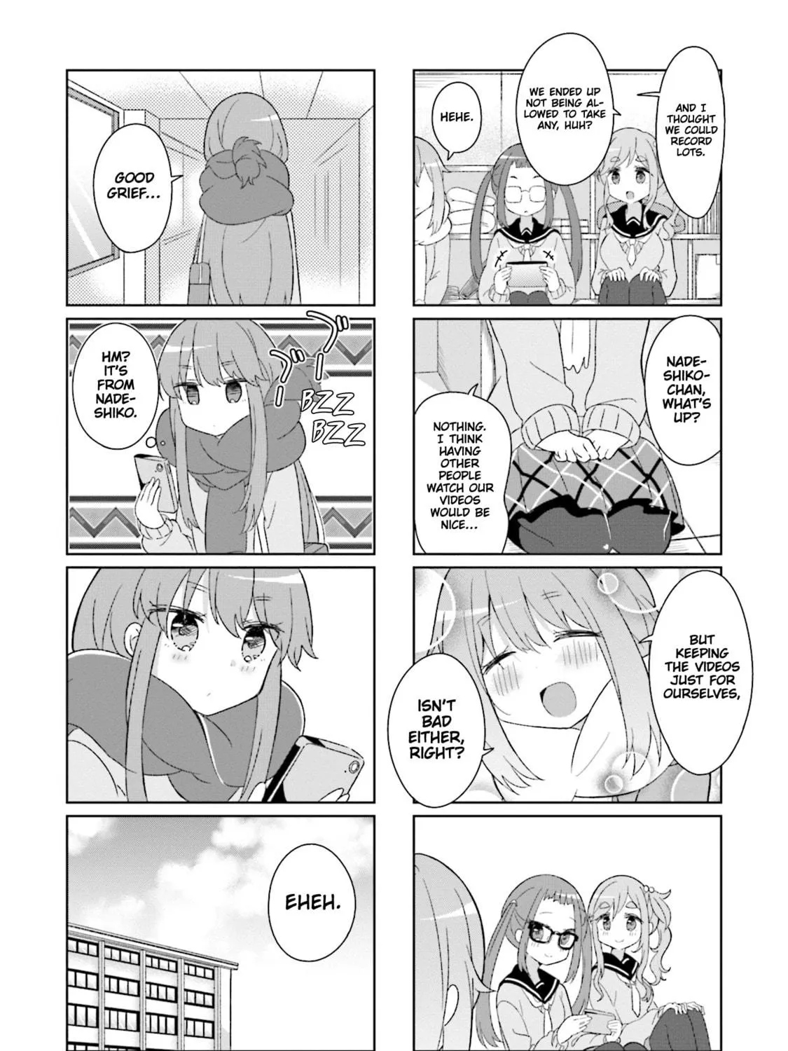 Read Yuru Camp△ Anthology Comic chapter 11 image 10 on Lezhin