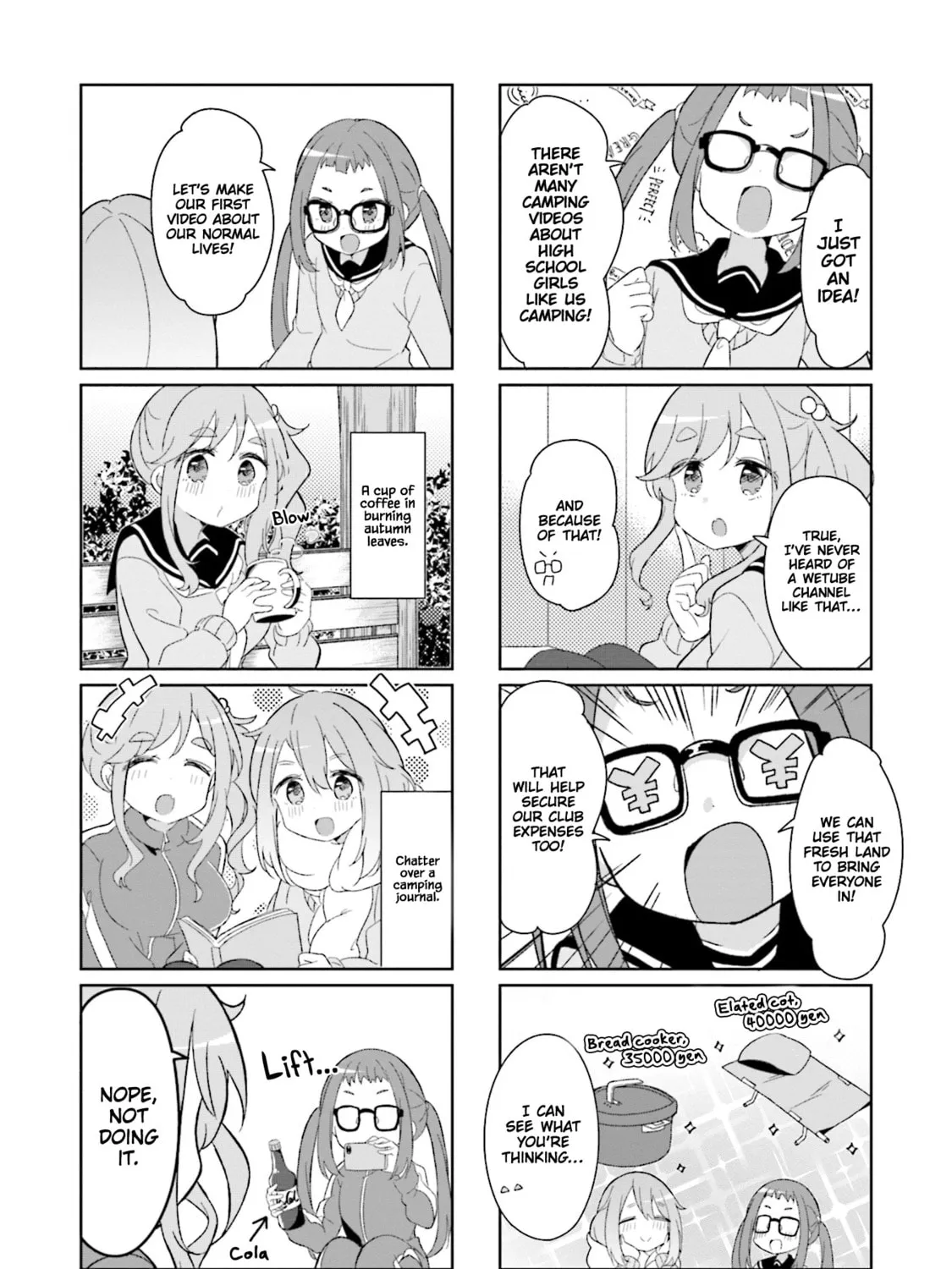 Read Yuru Camp△ Anthology Comic chapter 11 image 2 on Lezhin