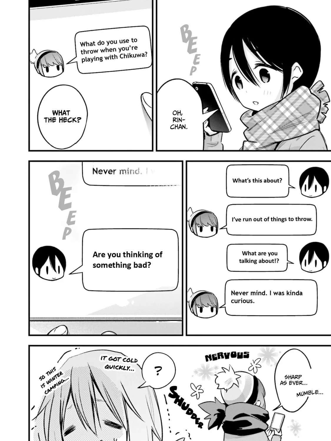 Read Yuru Camp△ Anthology Comic chapter 12 image 14 on Lezhin