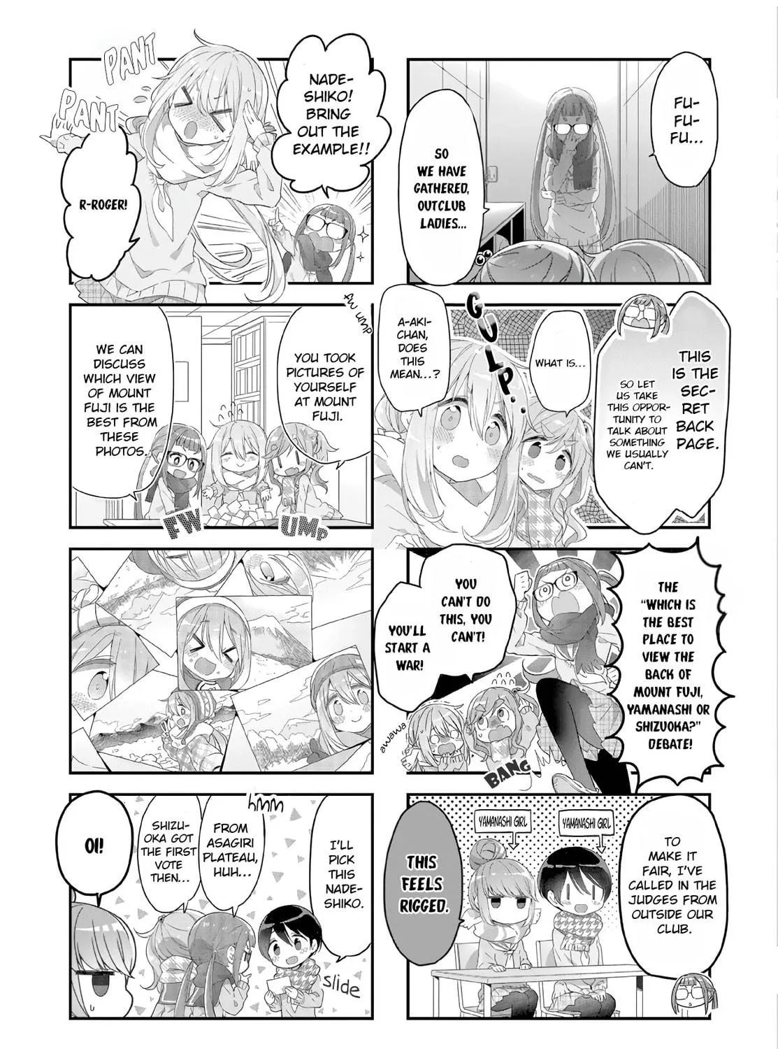 Read Yuru Camp△ Anthology Comic chapter 16.5 image 22 on Lezhin