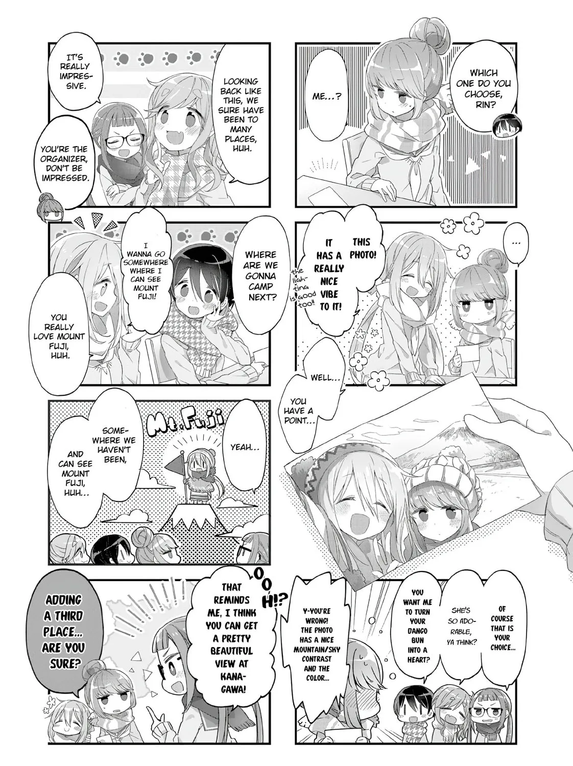 Read Yuru Camp△ Anthology Comic chapter 16.5 image 24 on Lezhin
