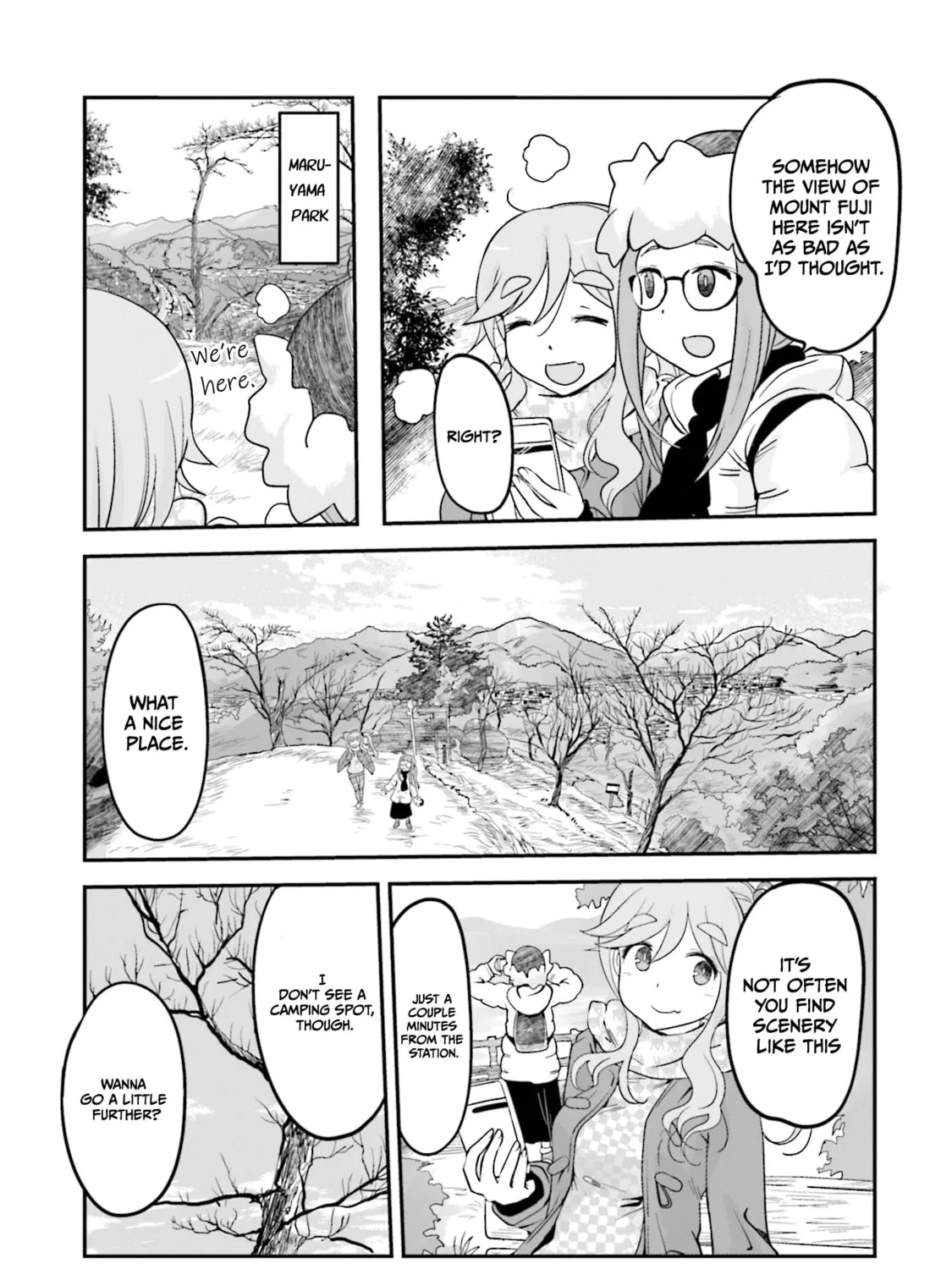 Read Yuru Camp△ Anthology Comic chapter 16 image 14 on Lezhin