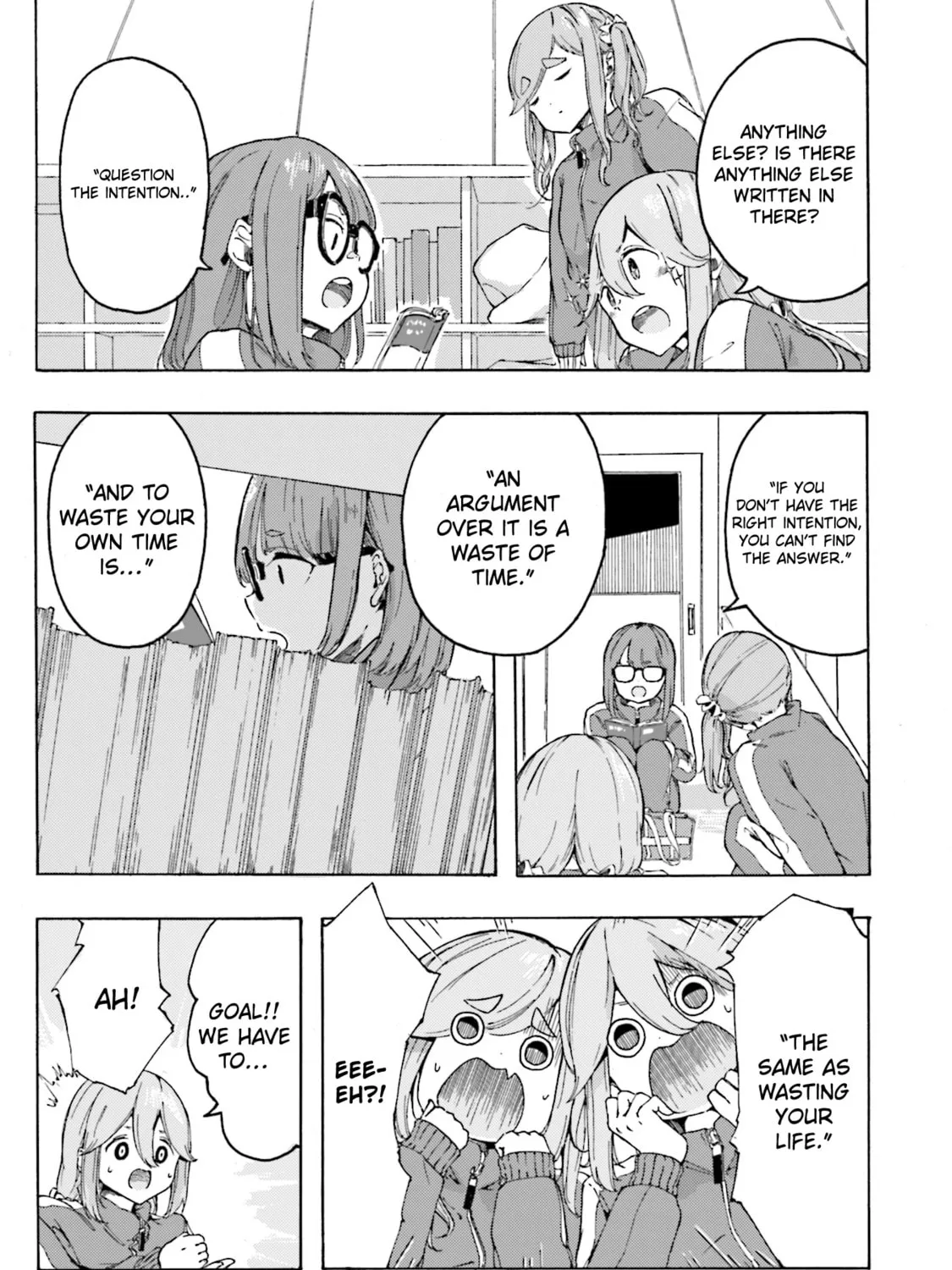 Read Yuru Camp△ Anthology Comic chapter 17 image 12 on Lezhin