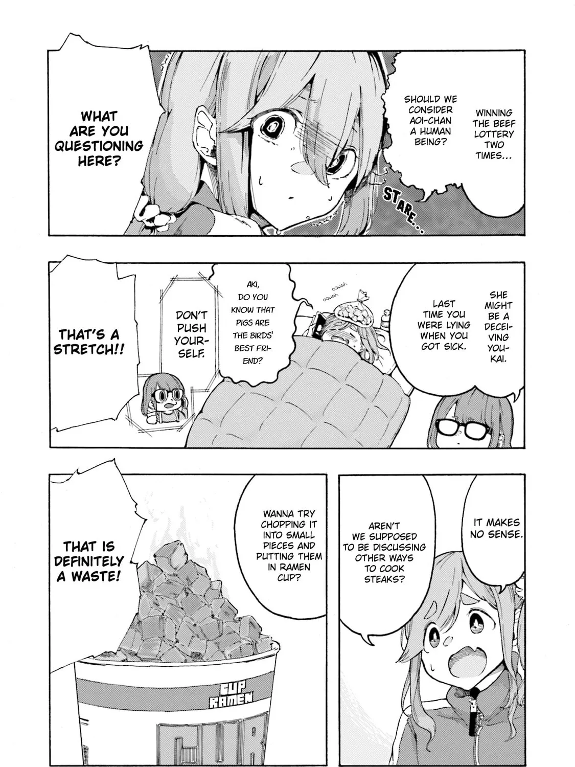 Read Yuru Camp△ Anthology Comic chapter 17 image 14 on Lezhin