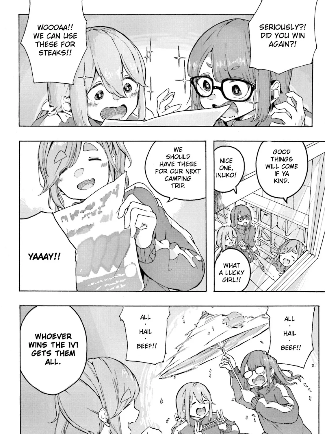 Read Yuru Camp△ Anthology Comic chapter 17 image 2 on Lezhin