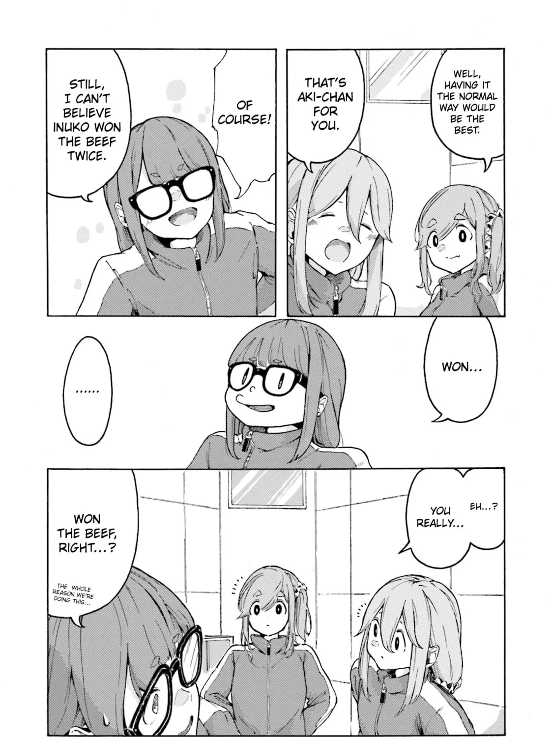 Read Yuru Camp△ Anthology Comic chapter 17 image 20 on Lezhin