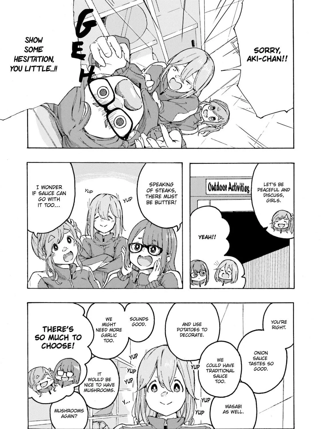 Read Yuru Camp△ Anthology Comic chapter 17 image 4 on Lezhin