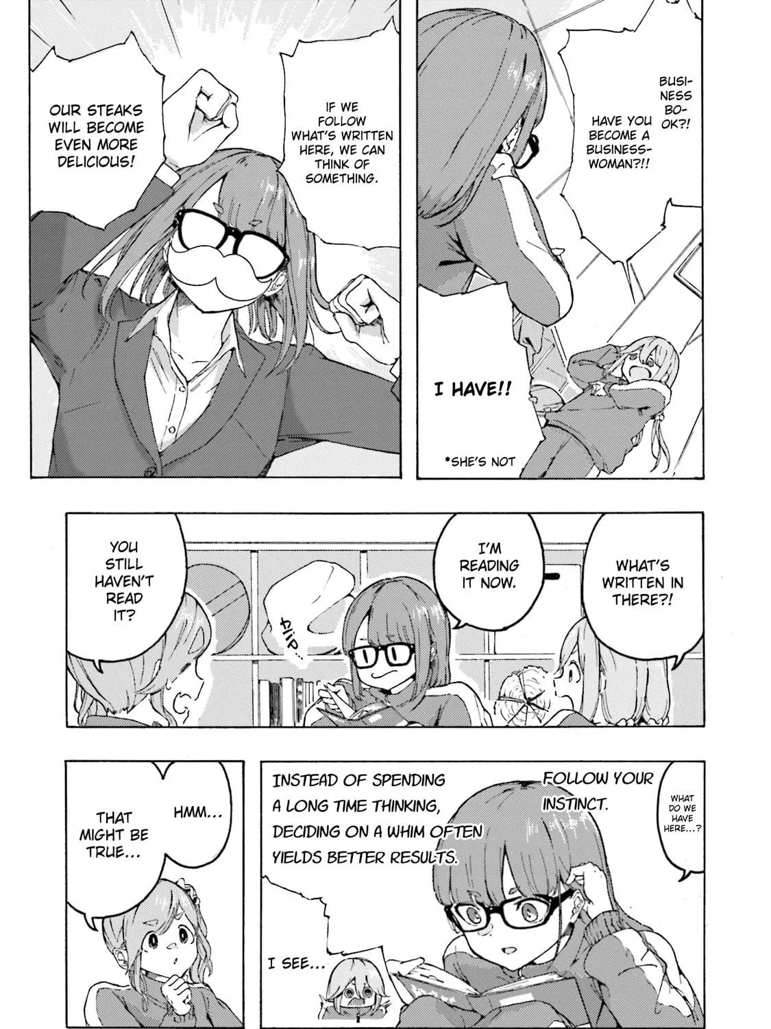 Read Yuru Camp△ Anthology Comic chapter 17 image 8 on Lezhin