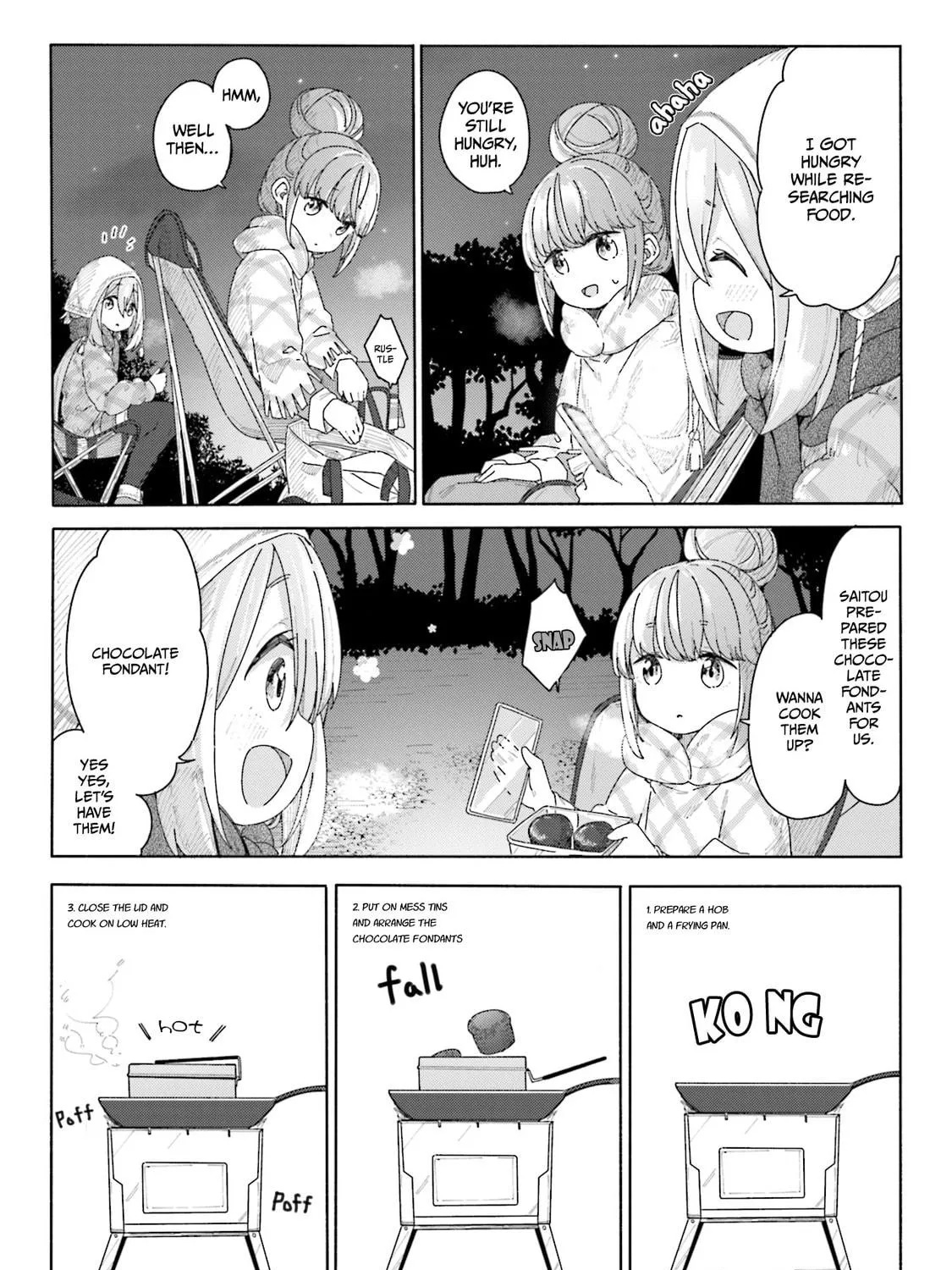 Read Yuru Camp△ Anthology Comic chapter 18 image 16 on Lezhin